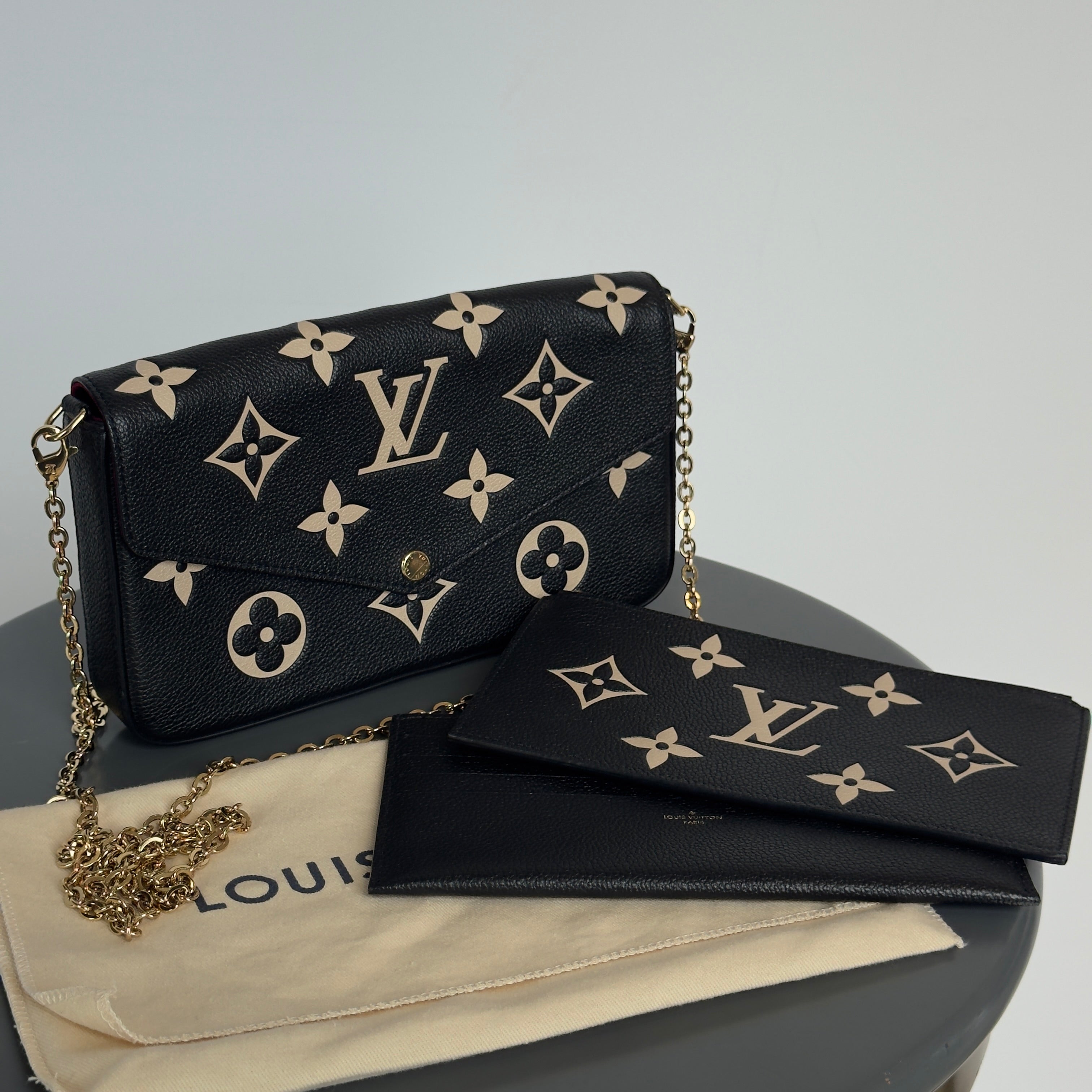 Louis Vuitton Felicie Pochette Black
