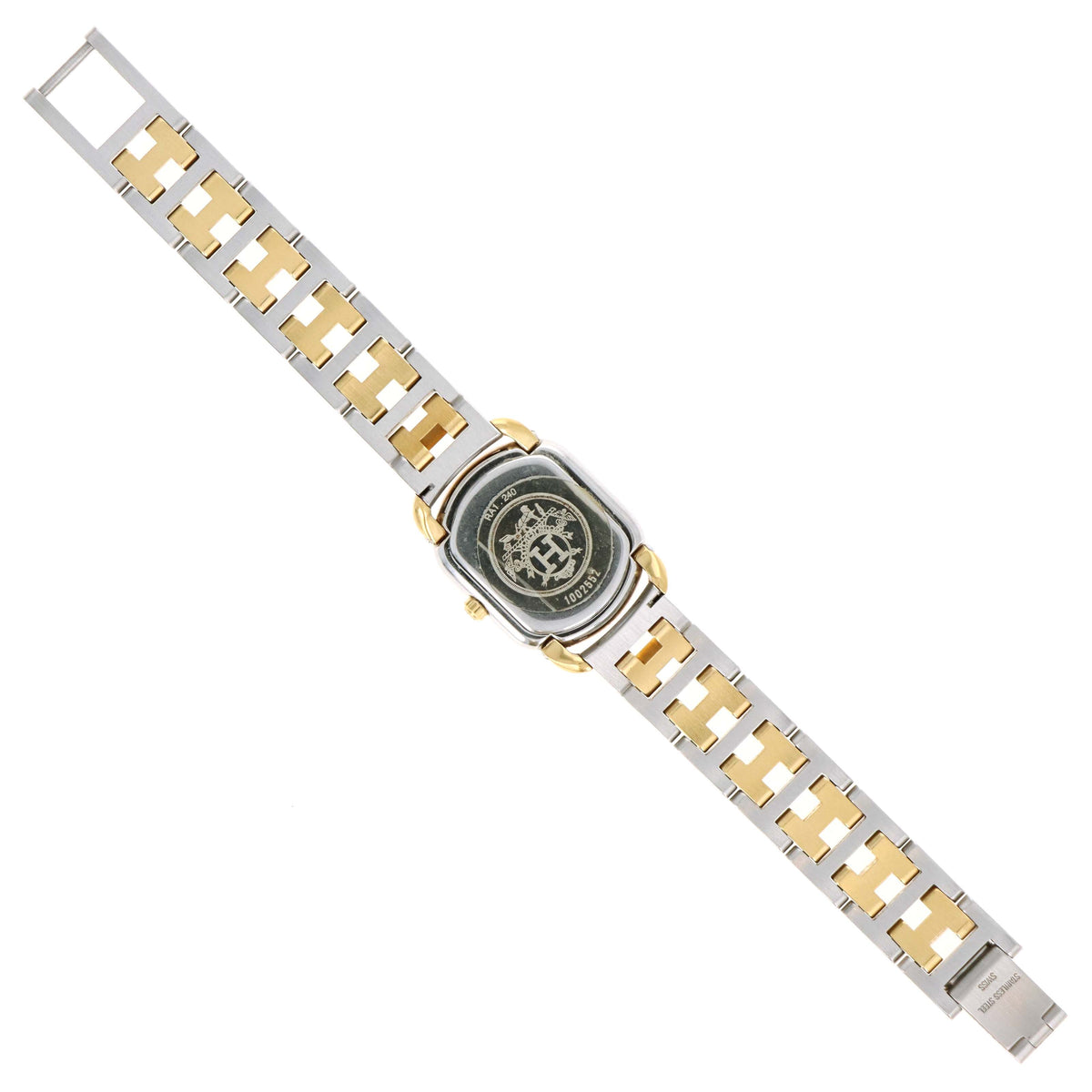 Hermes Two Tone Rallye Watch