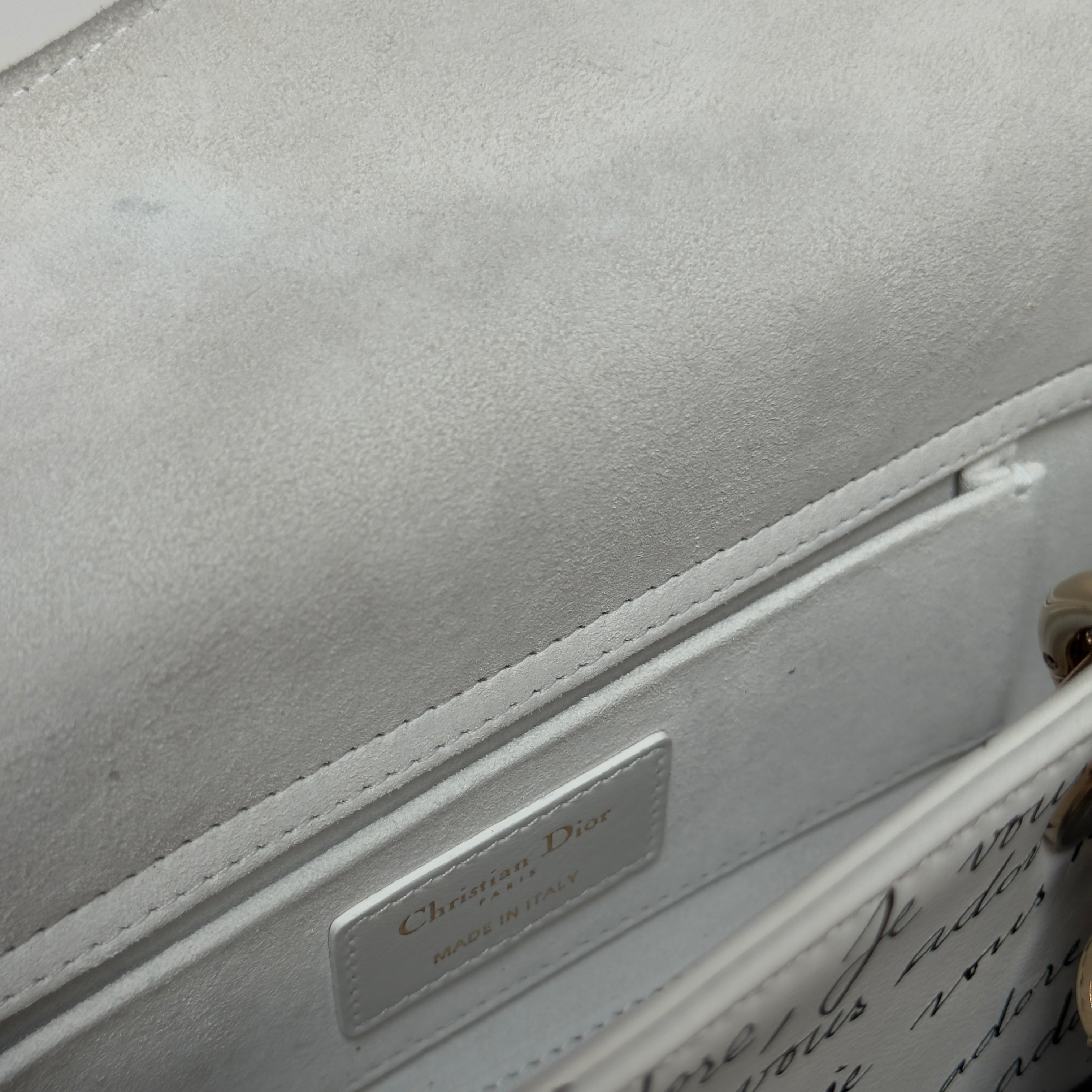 Christian Dior Je Vous Adore Lady D-Joy Dior Amour Bag - Queen May