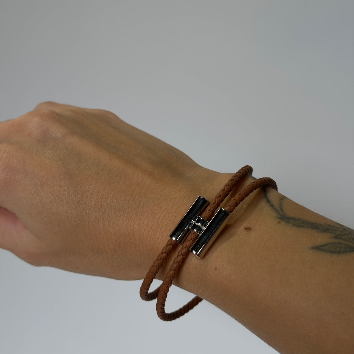 Hermes Tournis Tresse Bracelet