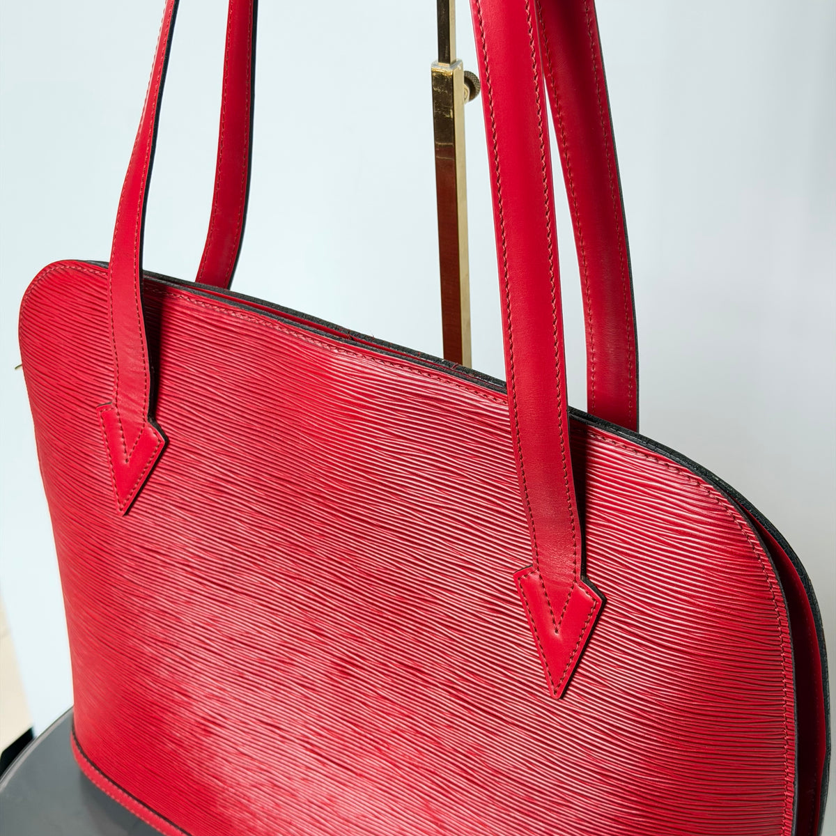 Louis Vuitton Red Epi Leather Lussac