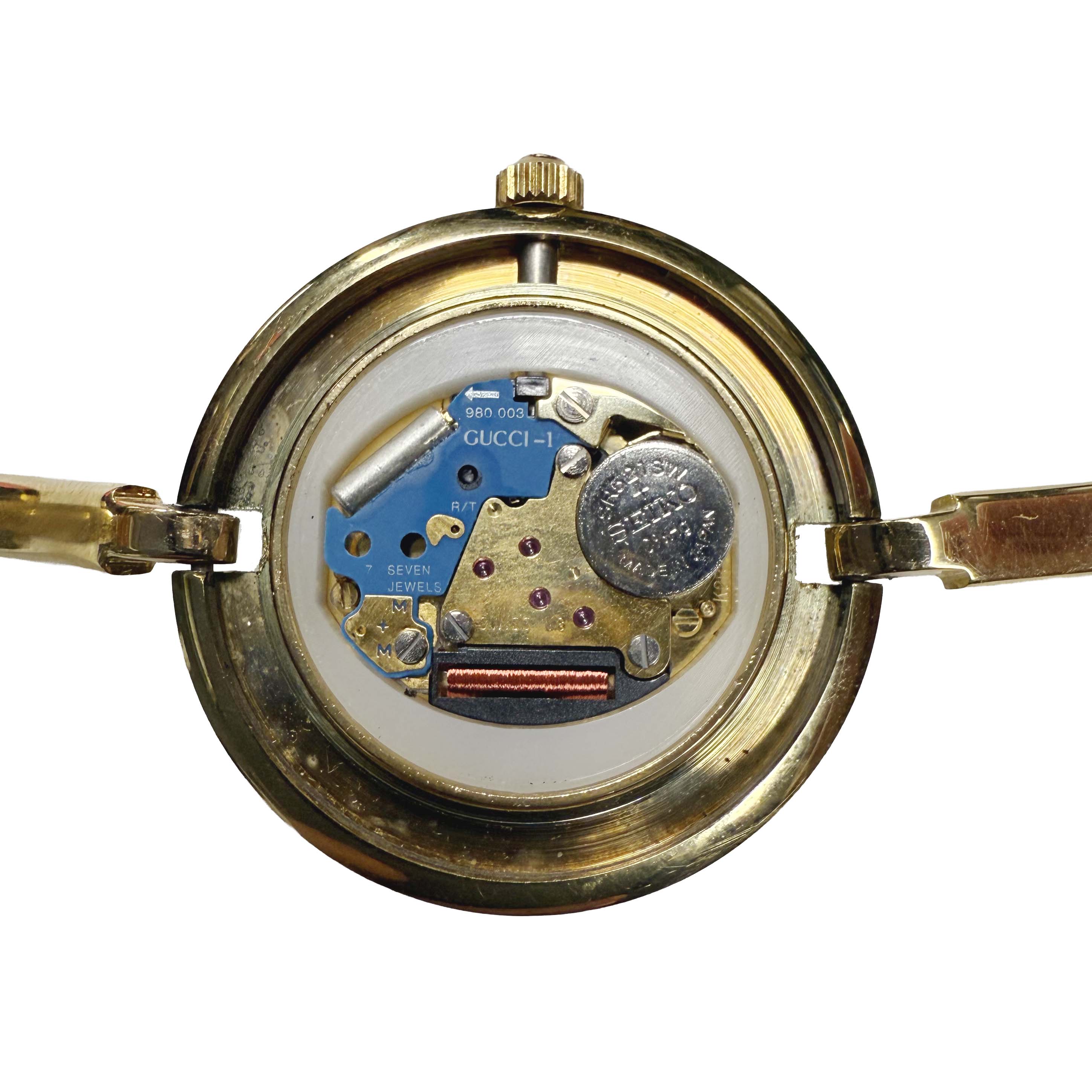 Vintage Gucci Interchangeable Bezel Watch #7 - Queen May