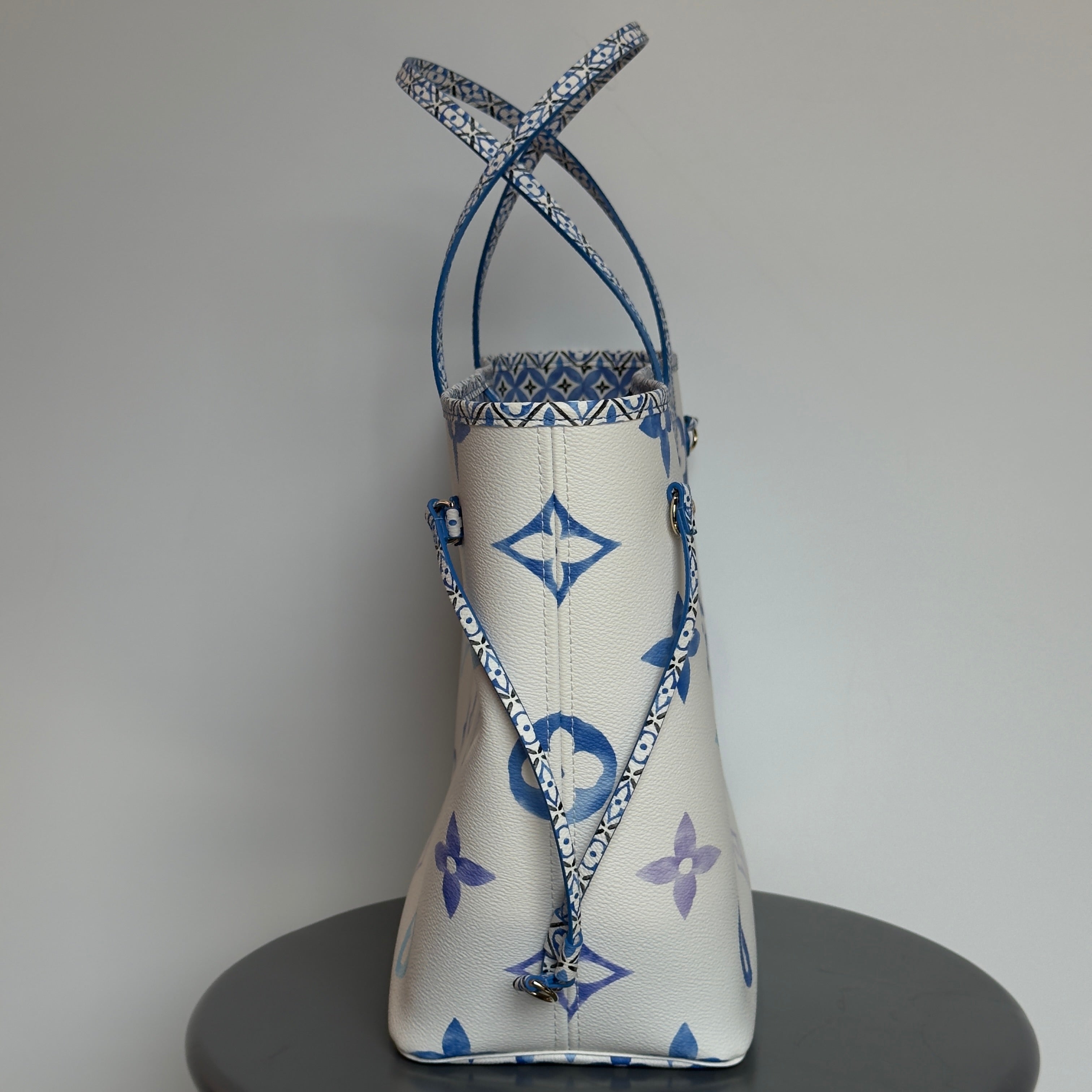 Louis Vuitton By the Pool Neverfull with Pouch