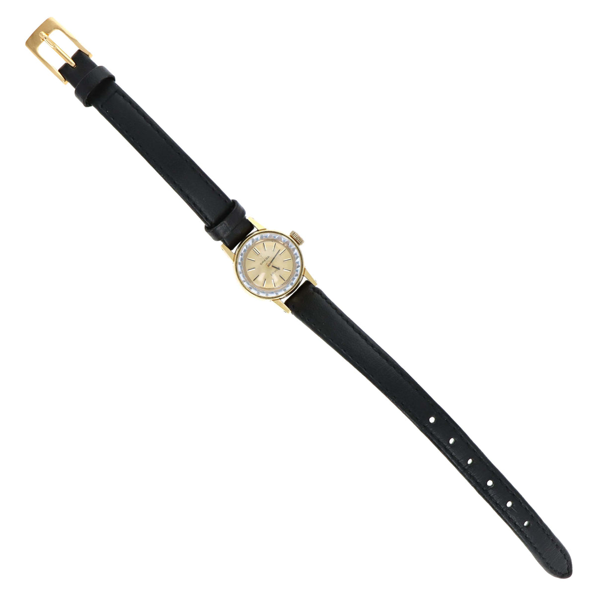 Rare Vintage Omega De Ville Facetted Crystal Cocktail Watch. C. 1970 - Queen May
