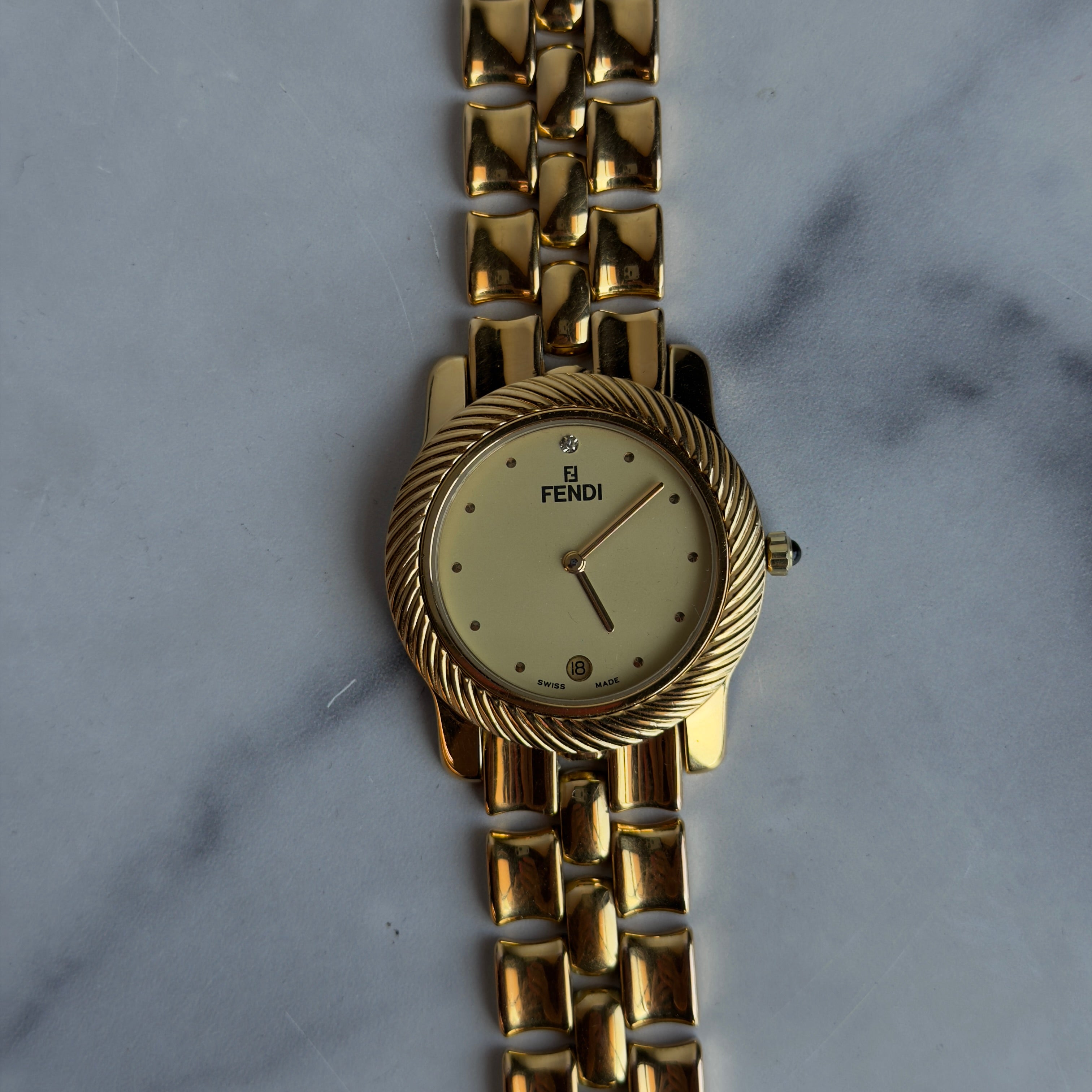Vintage Rare Fendi Interchangeable Bezel Watch