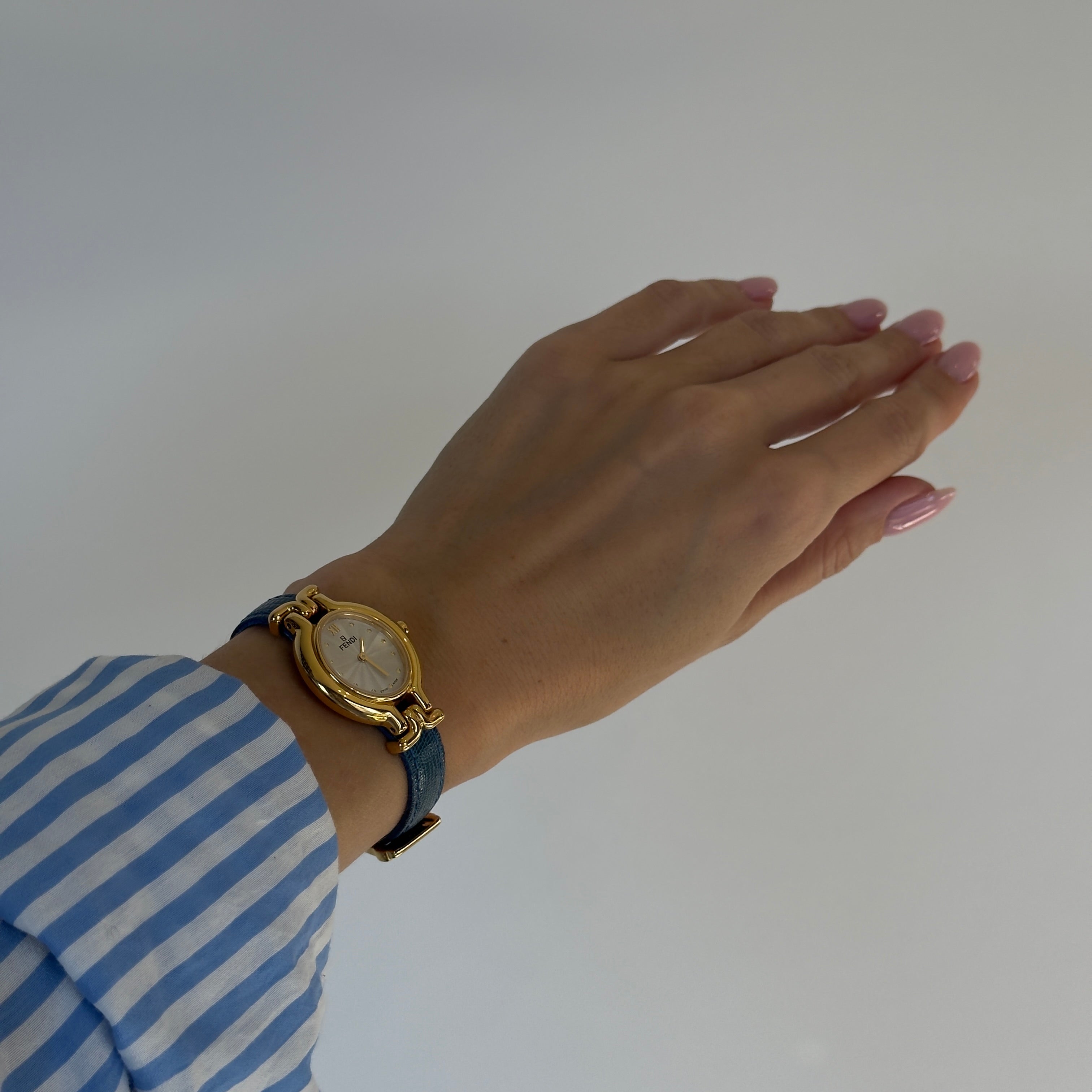 Fendi 640L Chameleon Watch With Interchangeable Straps