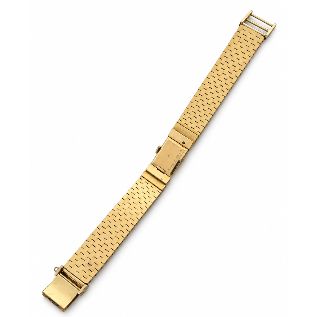 Vintage 18K Yellow Gold Boucheron Paris Reflet Carree Top Watch
