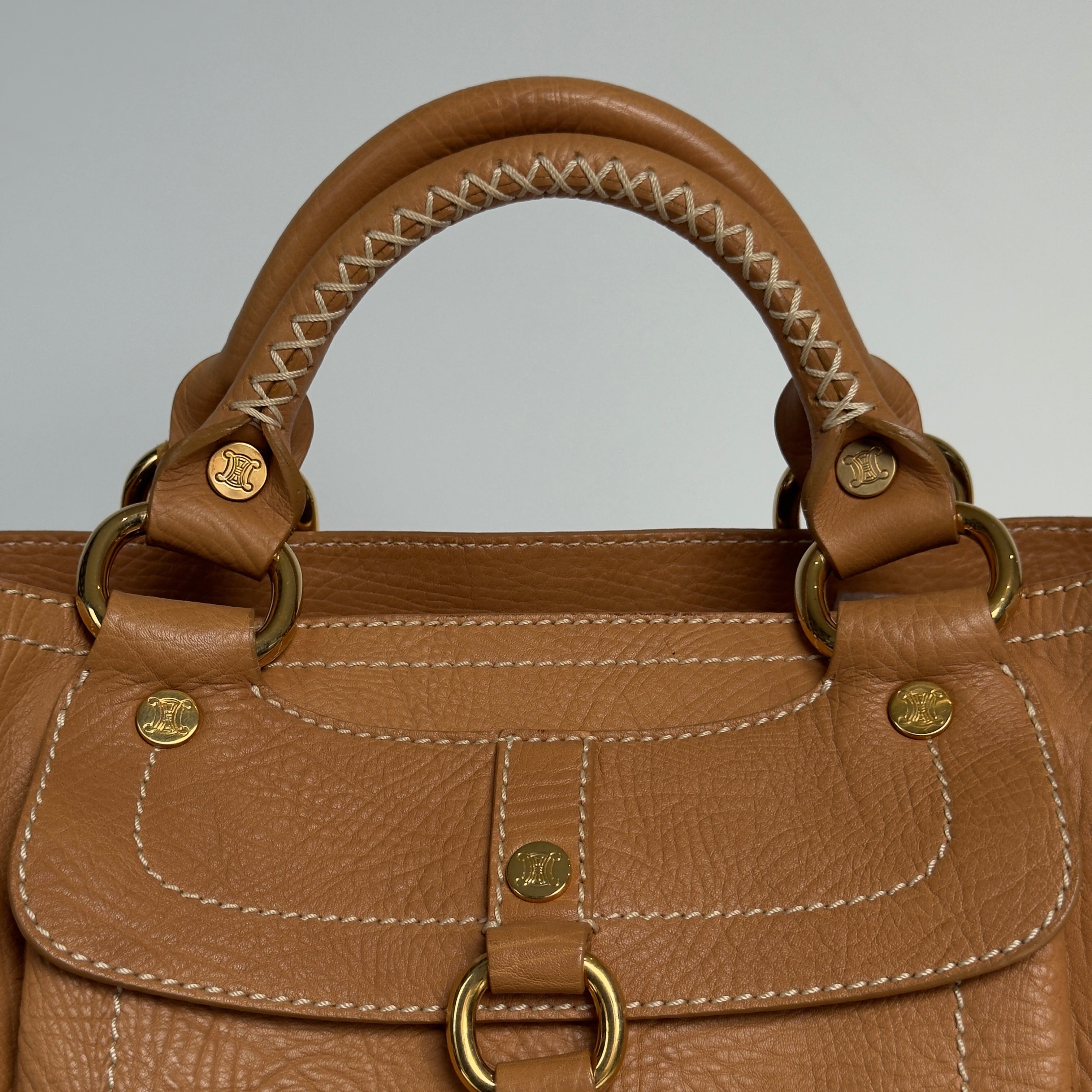 Vintage Celine Brown Leather Boogie Bag - Queen May