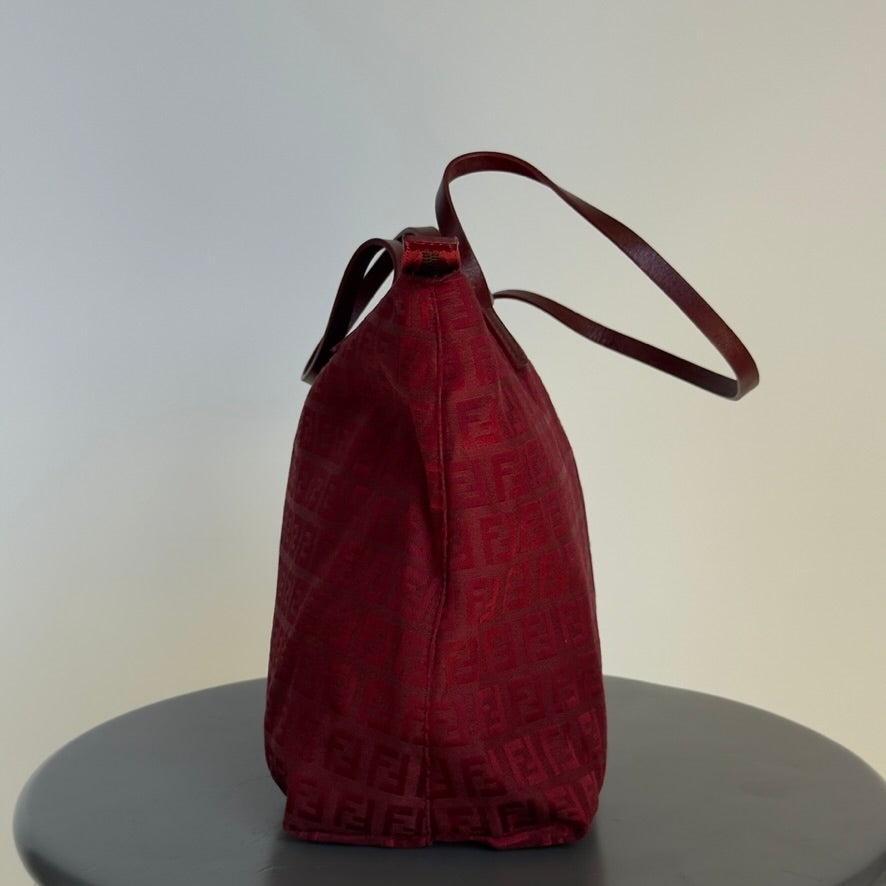 Fendi Zucca Canvas Tote - Queen May