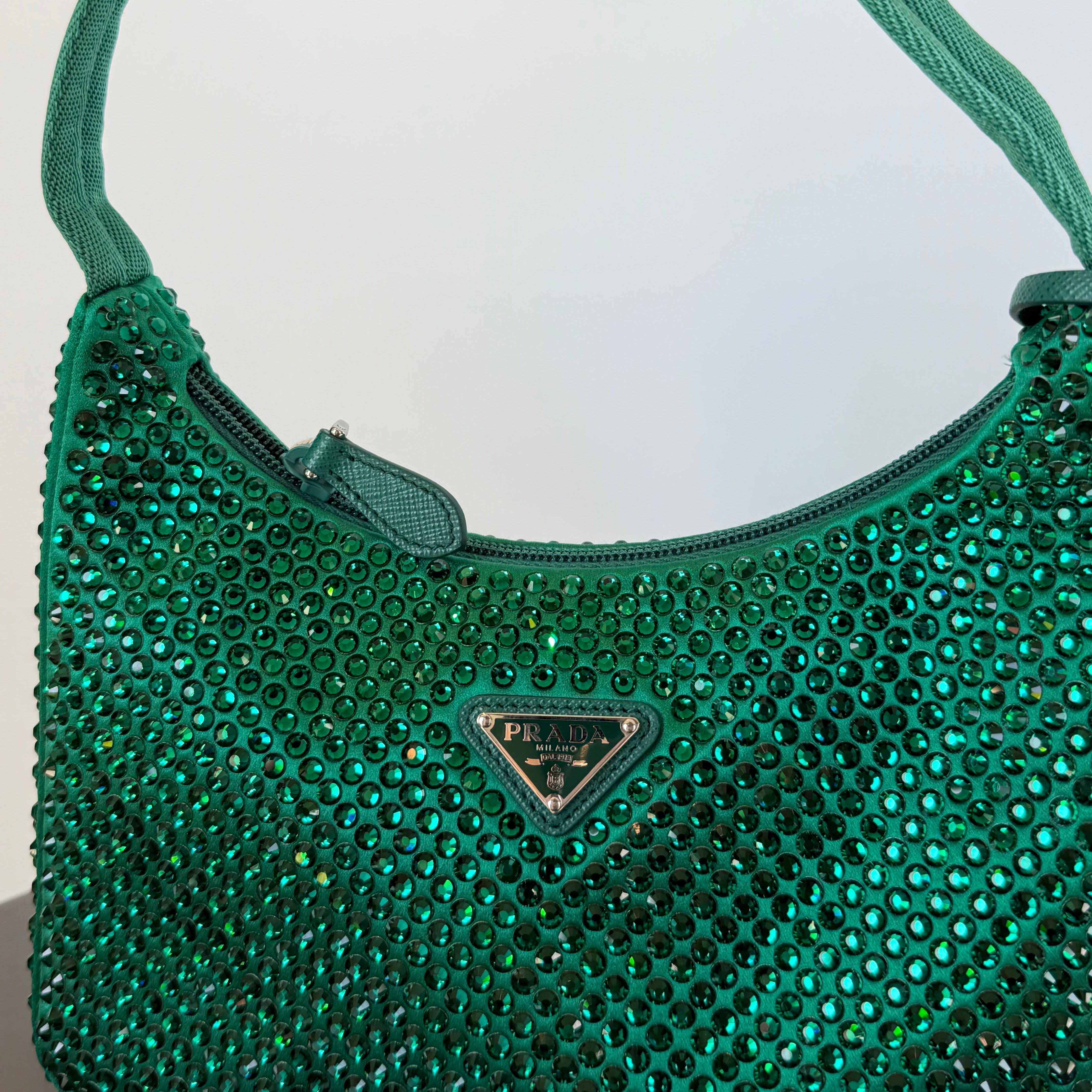 Prada Saffiano Leather Re-Edition 2000 Tessuto Mango - Queen May
