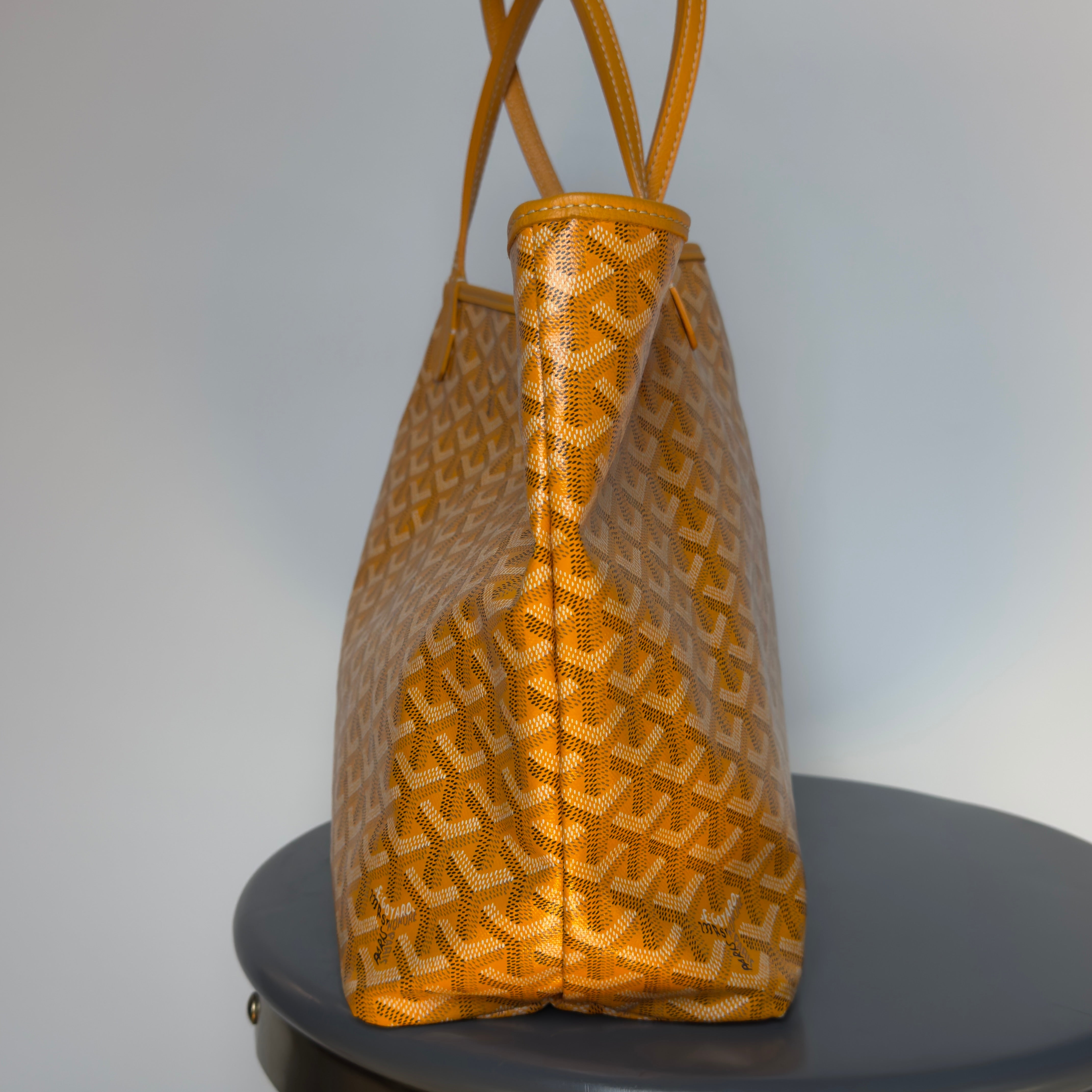 Goyard St Louis Tote Bag Yellow PM