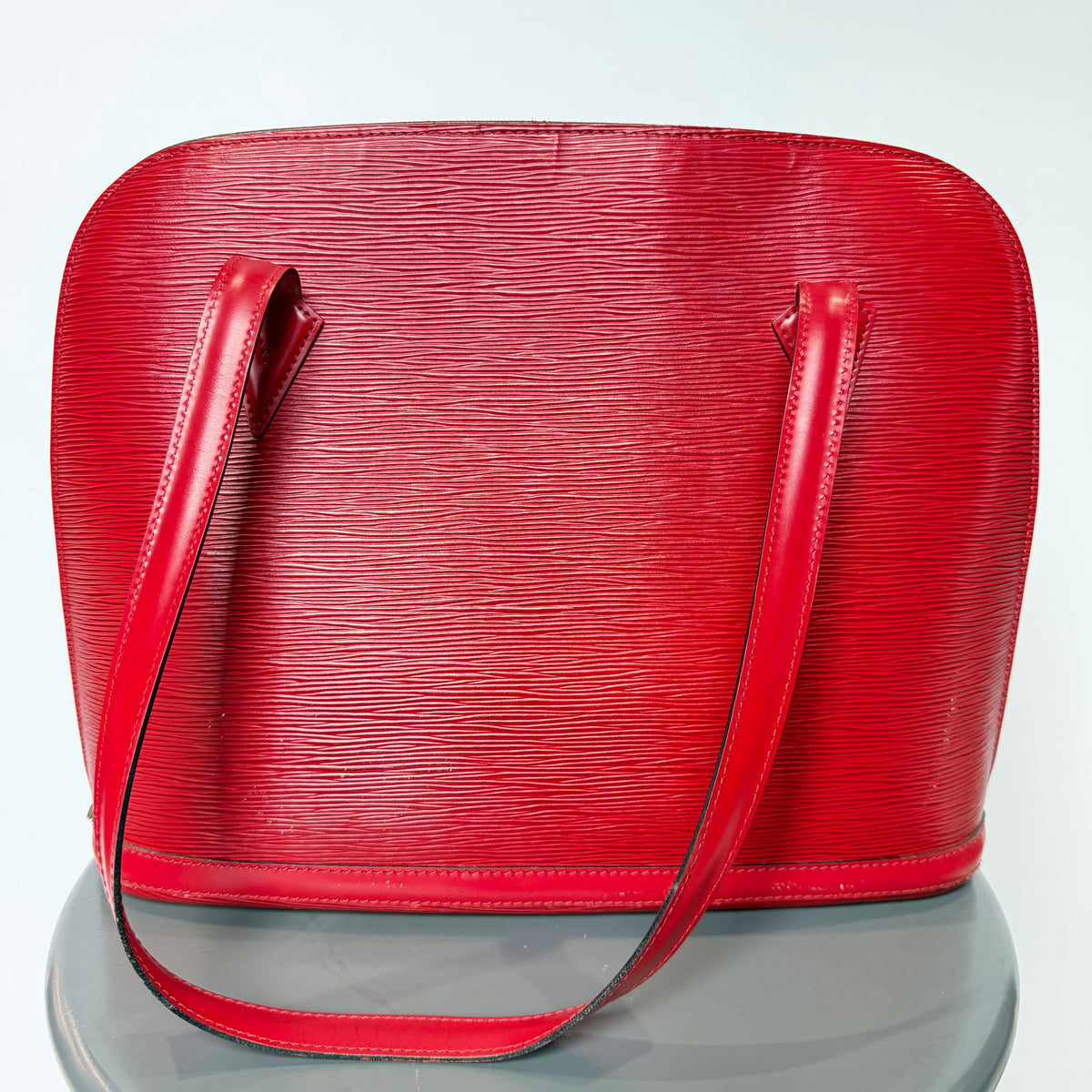 Louis Vuitton Red Epi Leather Lussac
