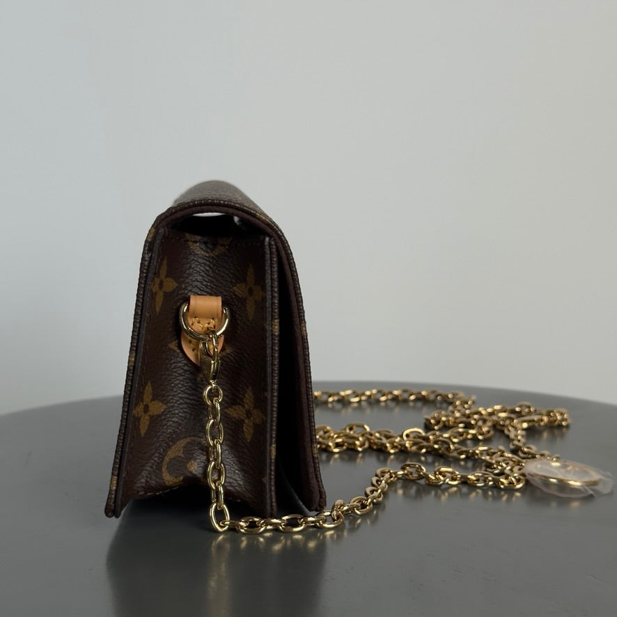 Louis Vuitton Monogram Lily Wallet on Chain - Queen May