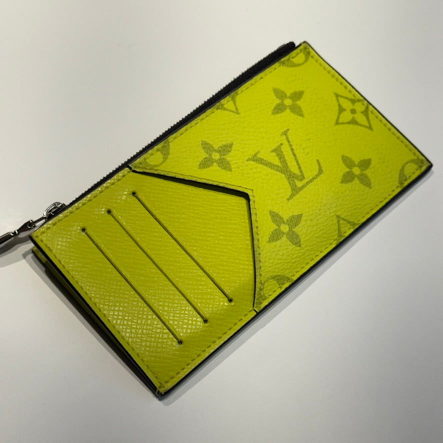Louis Vuitton Monogram Taigarama Card Holder - Queen May