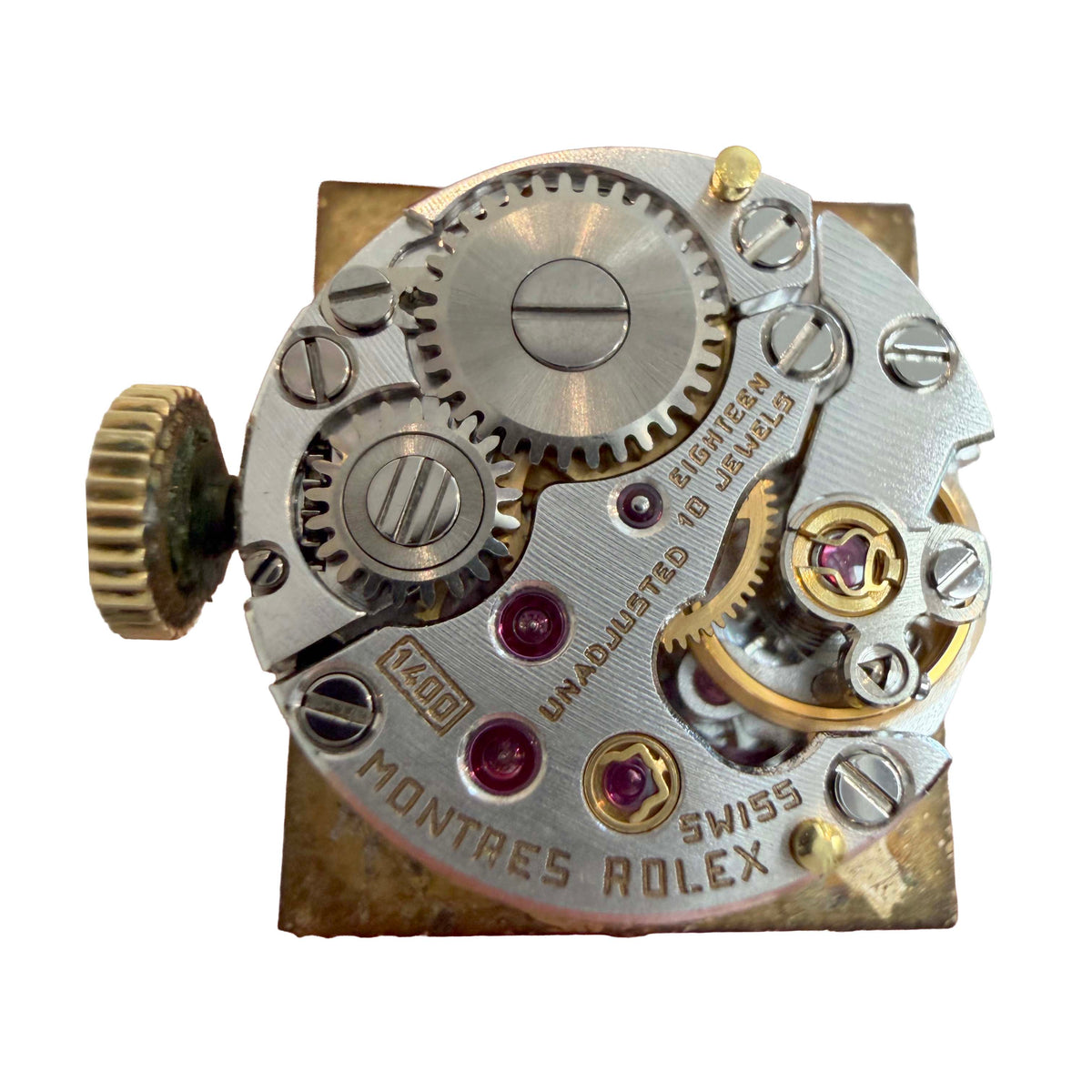 Vintage Rolex Ladies 14K Yellow Gold Diamond Bezel Mechanical Movement Watch - Queen May