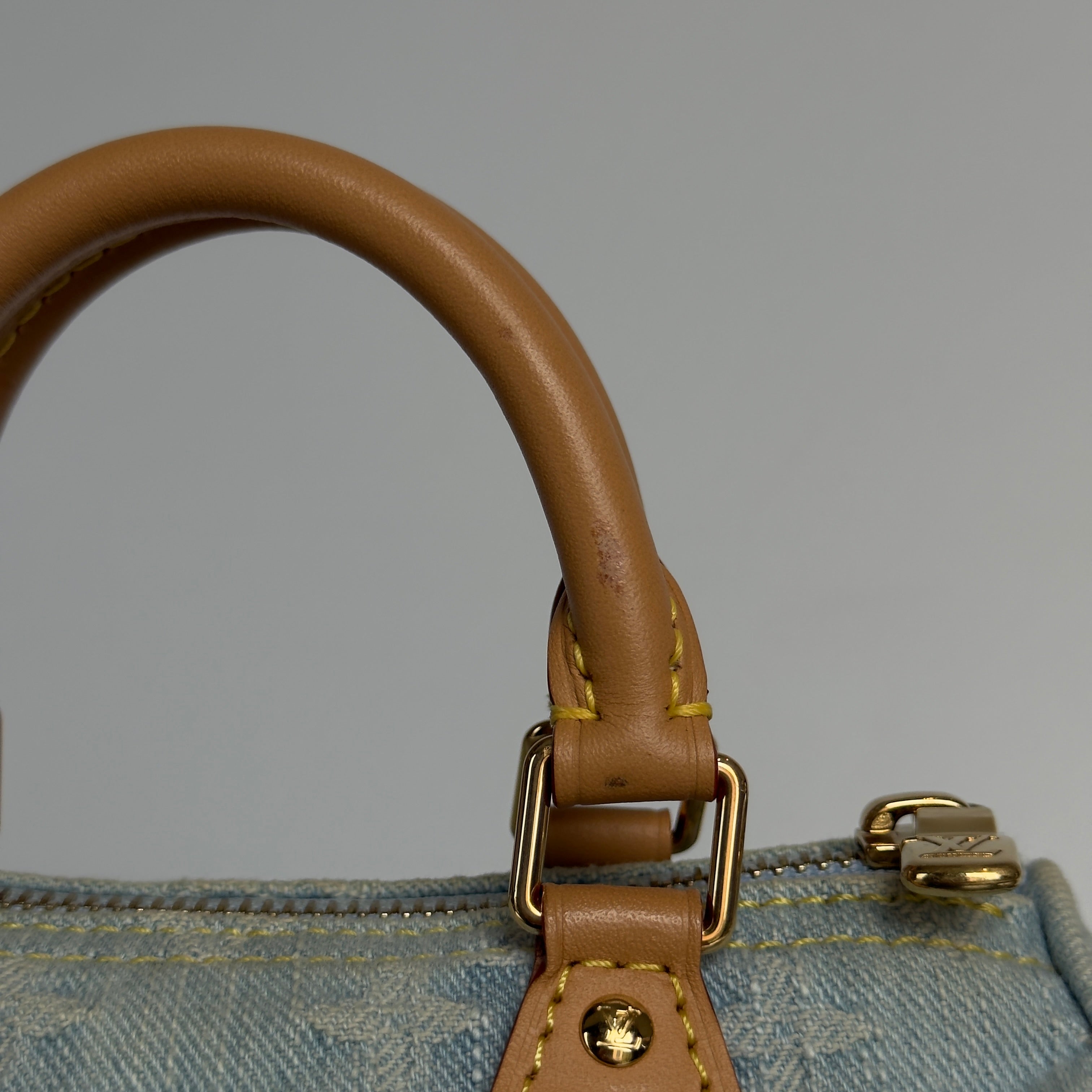 Louis Vuitton Denim Monogram Speedy Nano