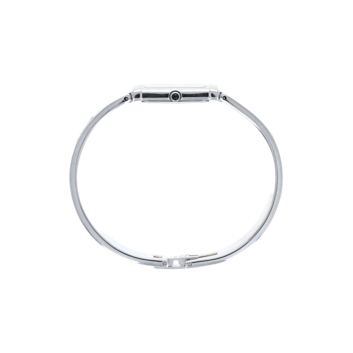 Yves Saint Laurent Silver Logo Bangle Watch
