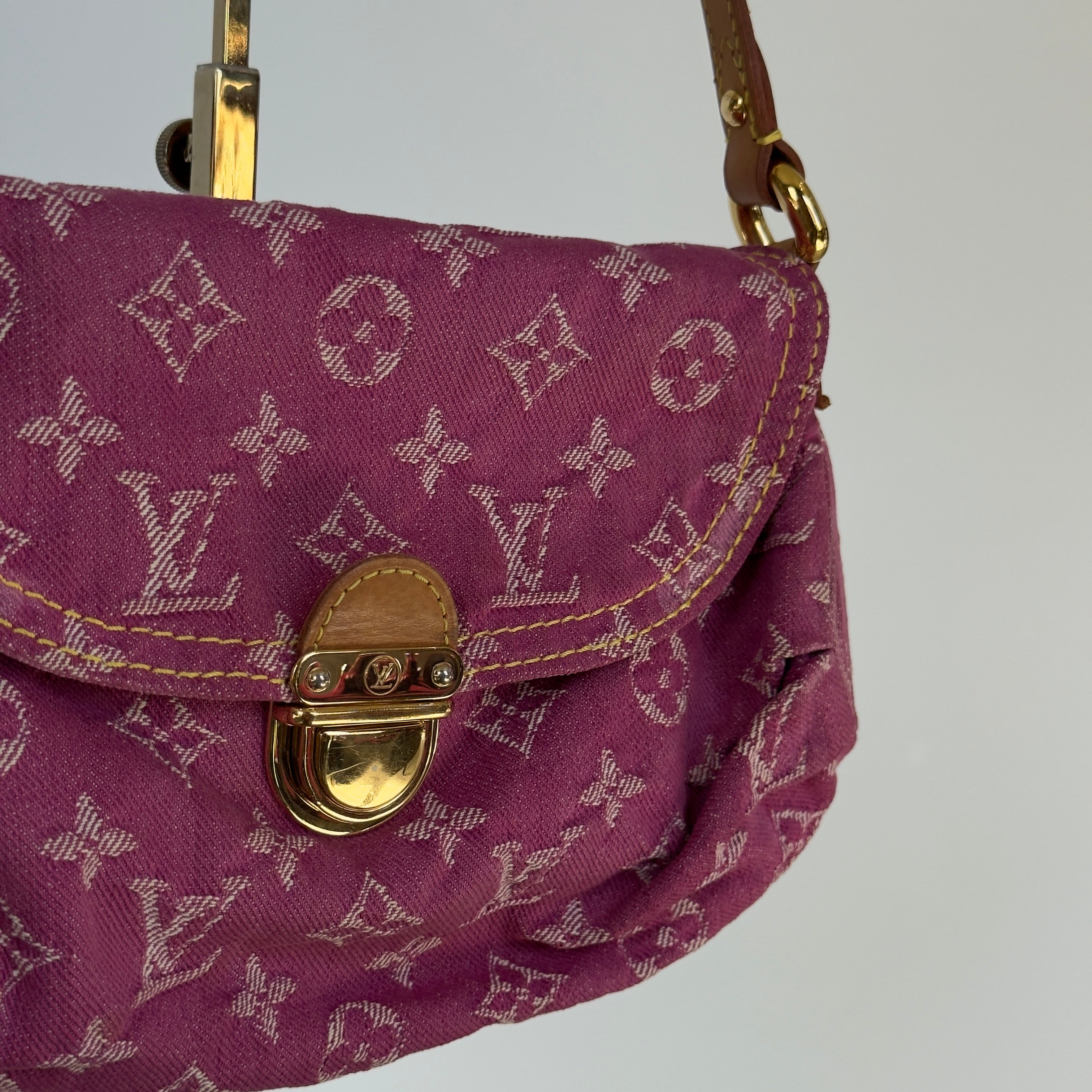 Louis Vuitton Denim Pink Pleaty - Queen May