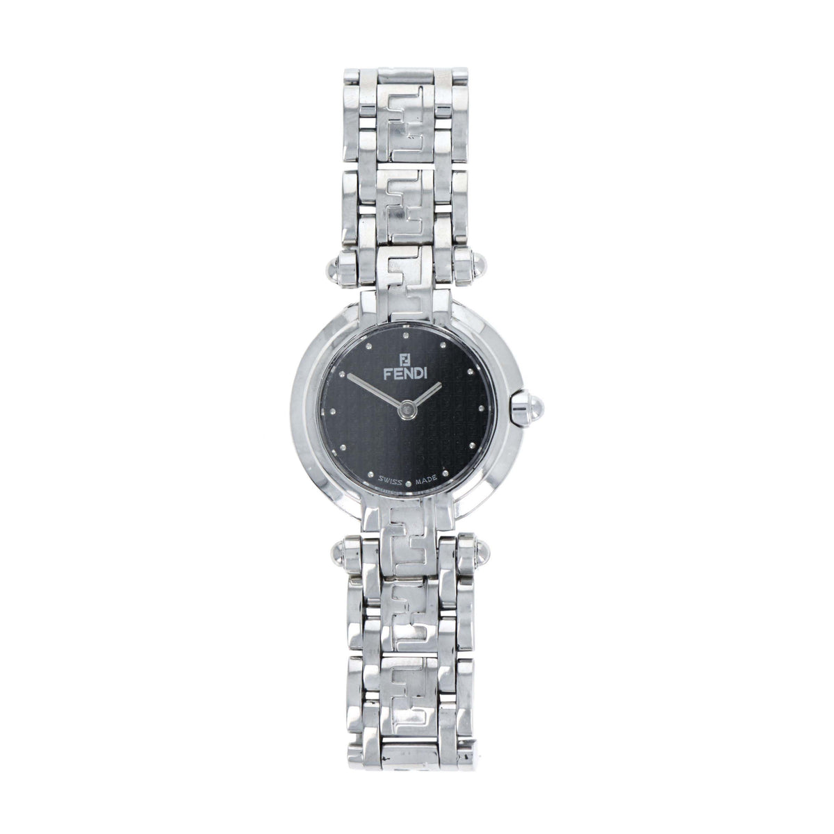 Vintage Fendi Orologi 750L Ladies' Watch with FF Zucca Dial