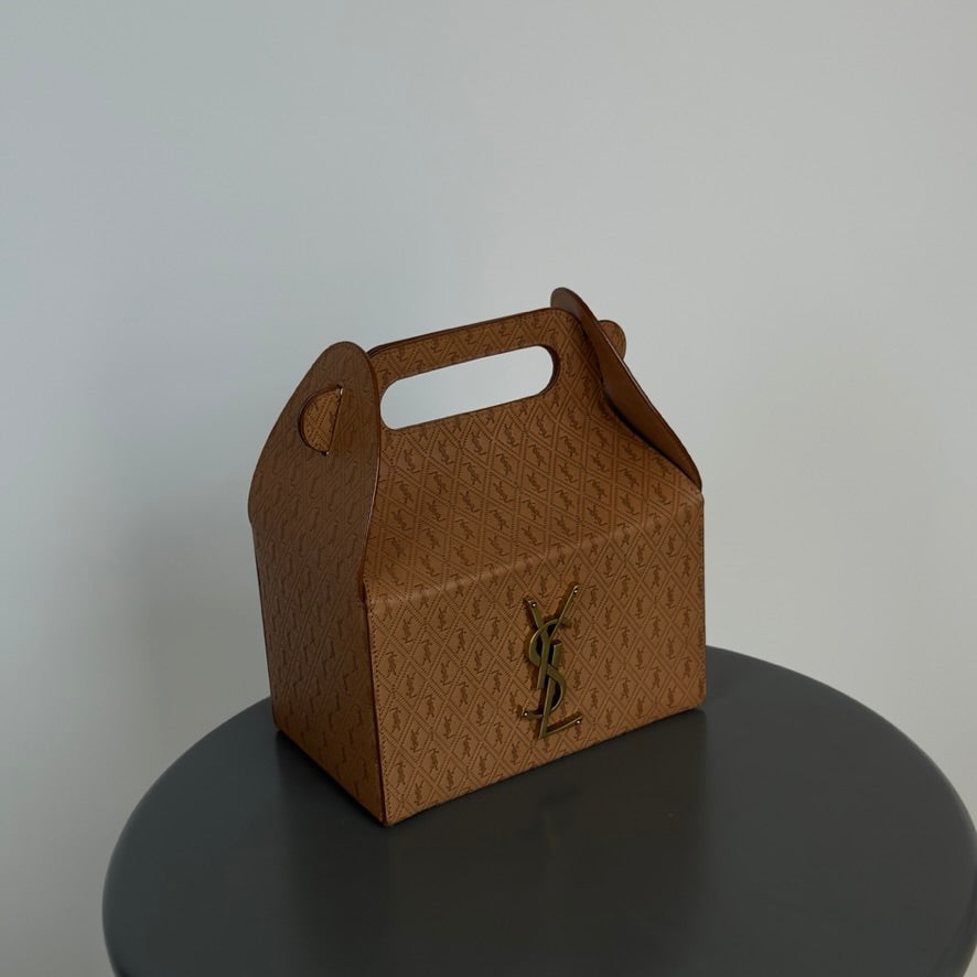 Saint Laurent Take Away Box in Leather - Queen May