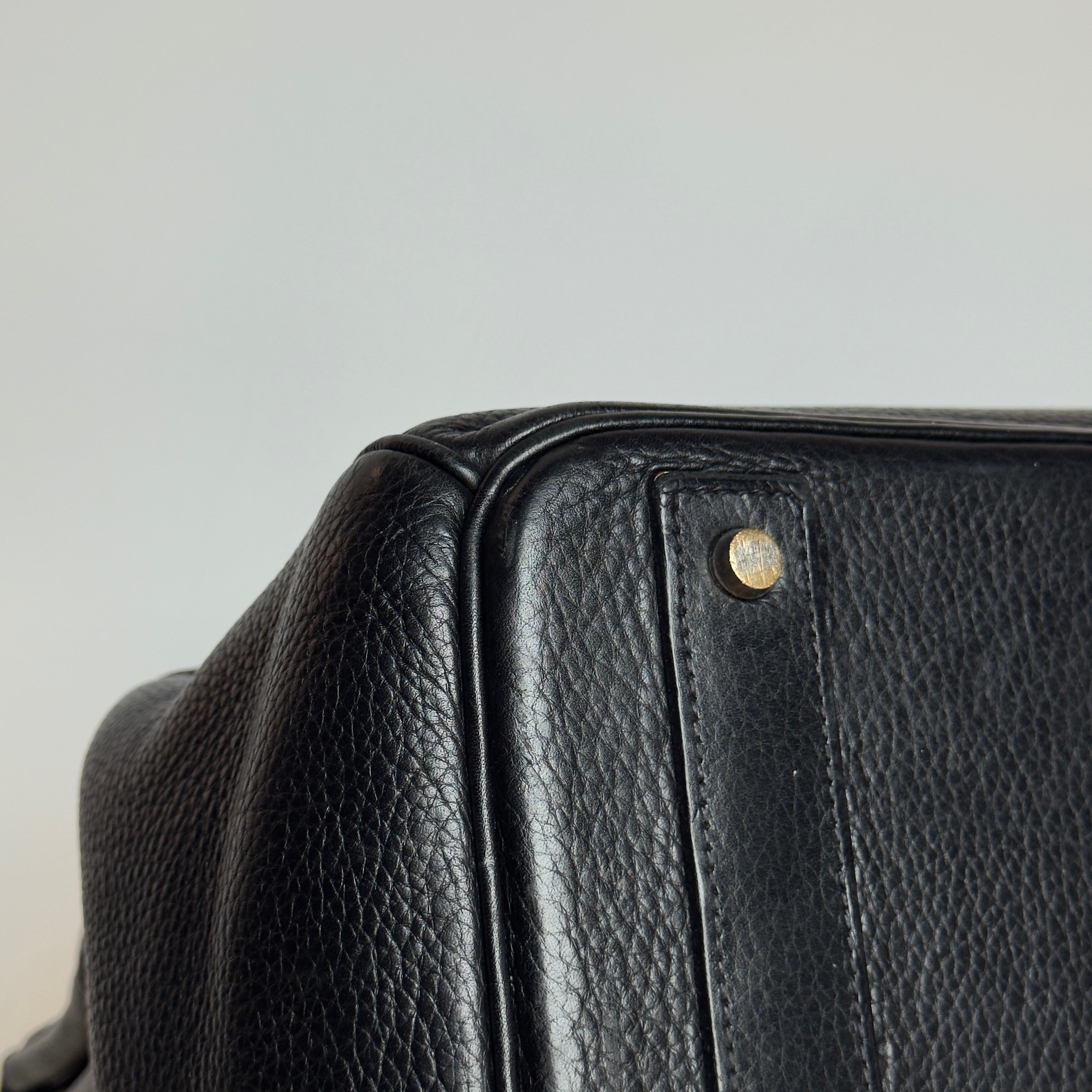 Hermes HAC 40 Black Togo Leather 2009 - Queen May