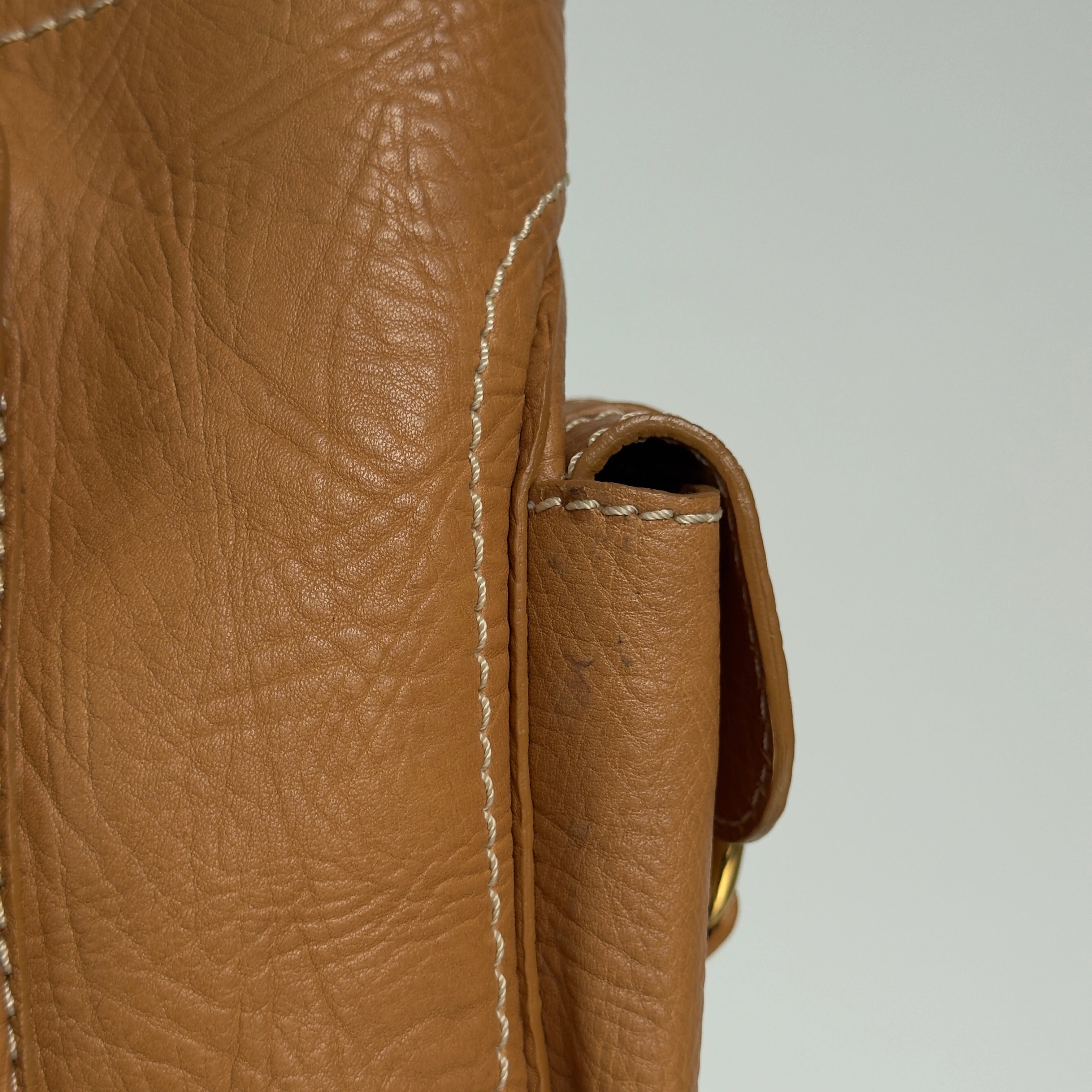 Vintage Celine Brown Leather Boogie Bag - Queen May