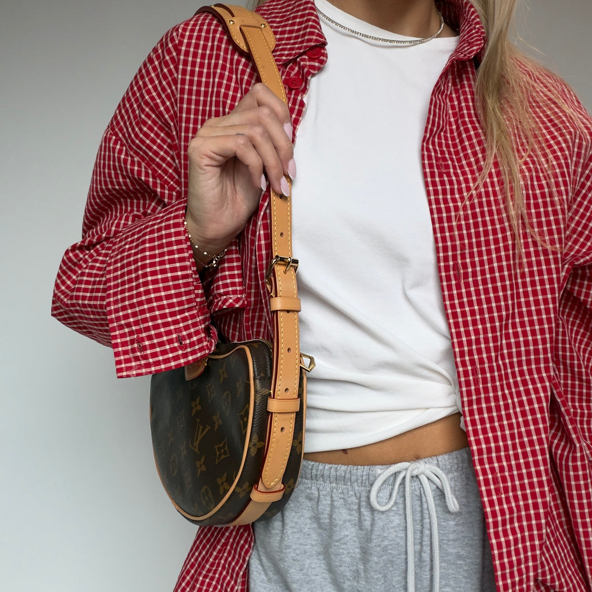 Louis Vuitton Monogram Croissant MM With Accessories Pouch