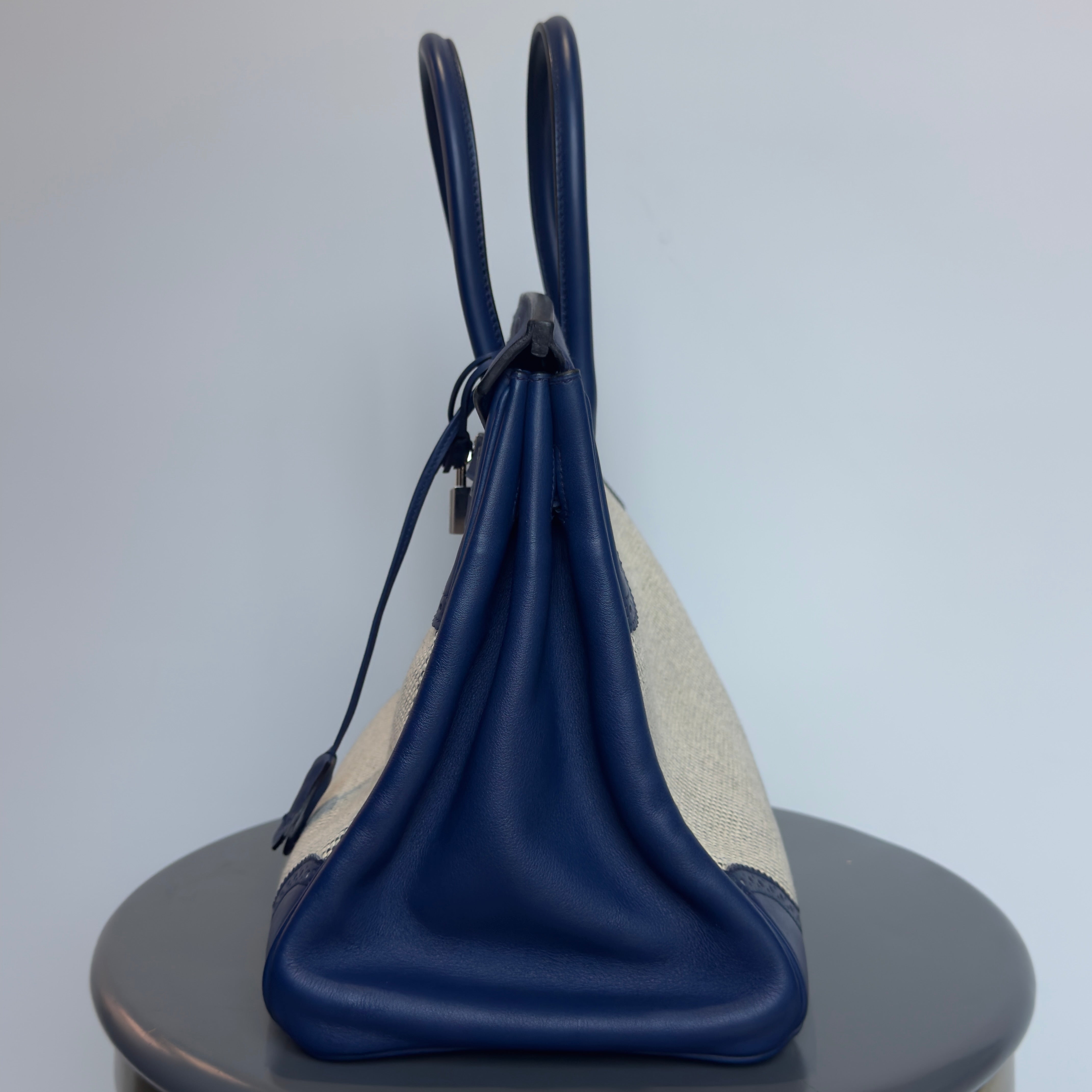 Hermes Toile Swift Ghillies Birkin 35 Limited Edition