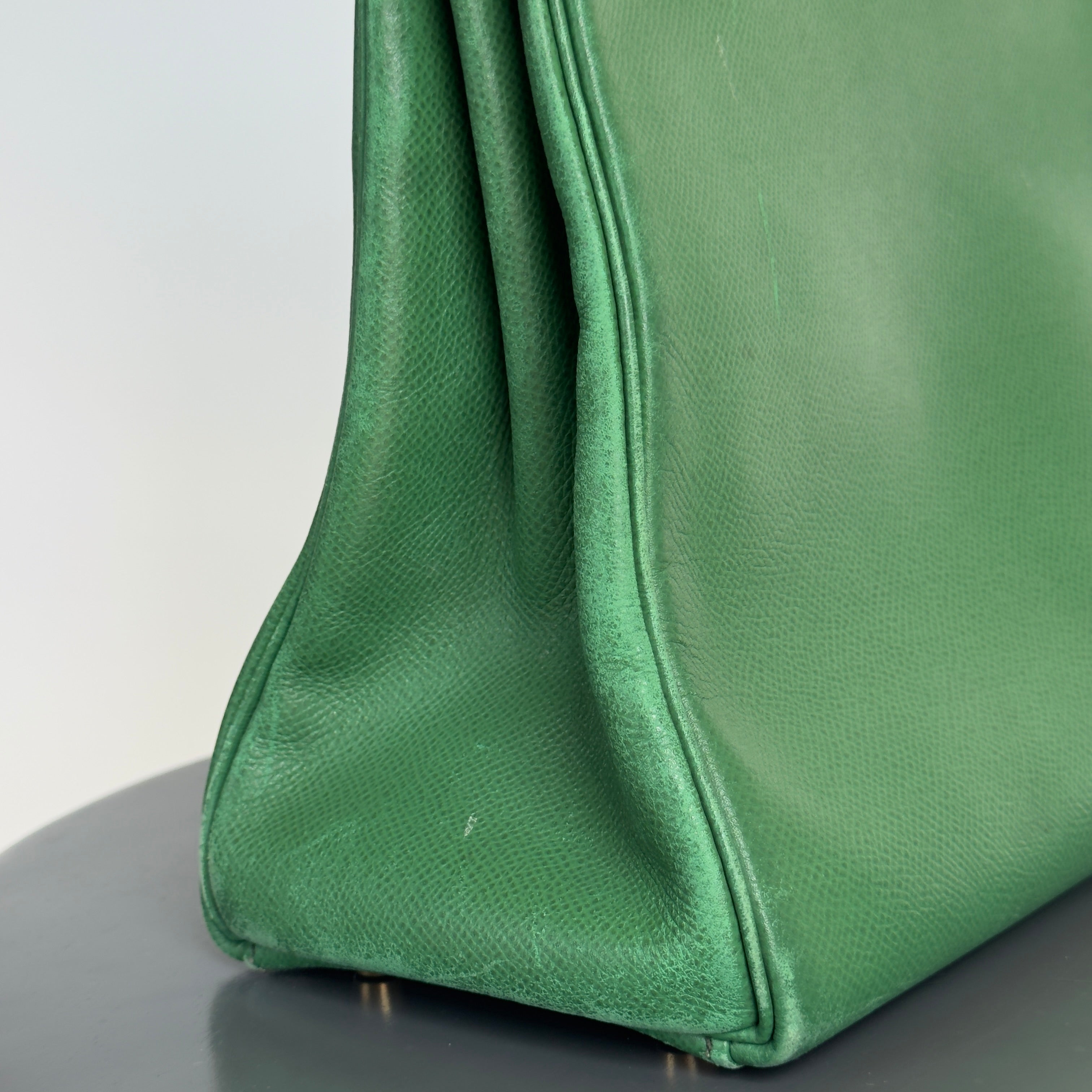 Vintage Hermes Kelly 32 Courchevel Leather 1994 - Queen May
