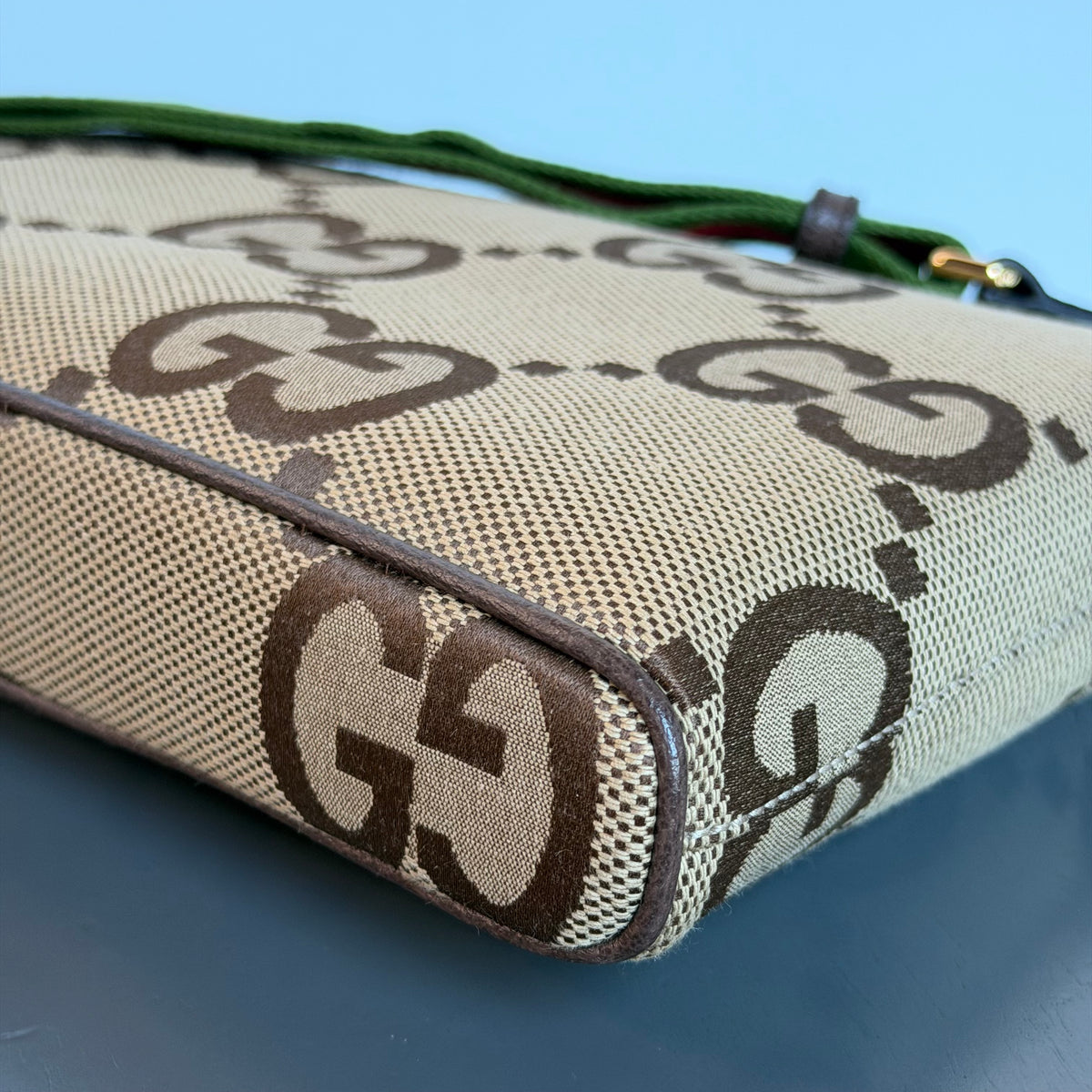 Gucci Web Shoulder Bag Jumbo