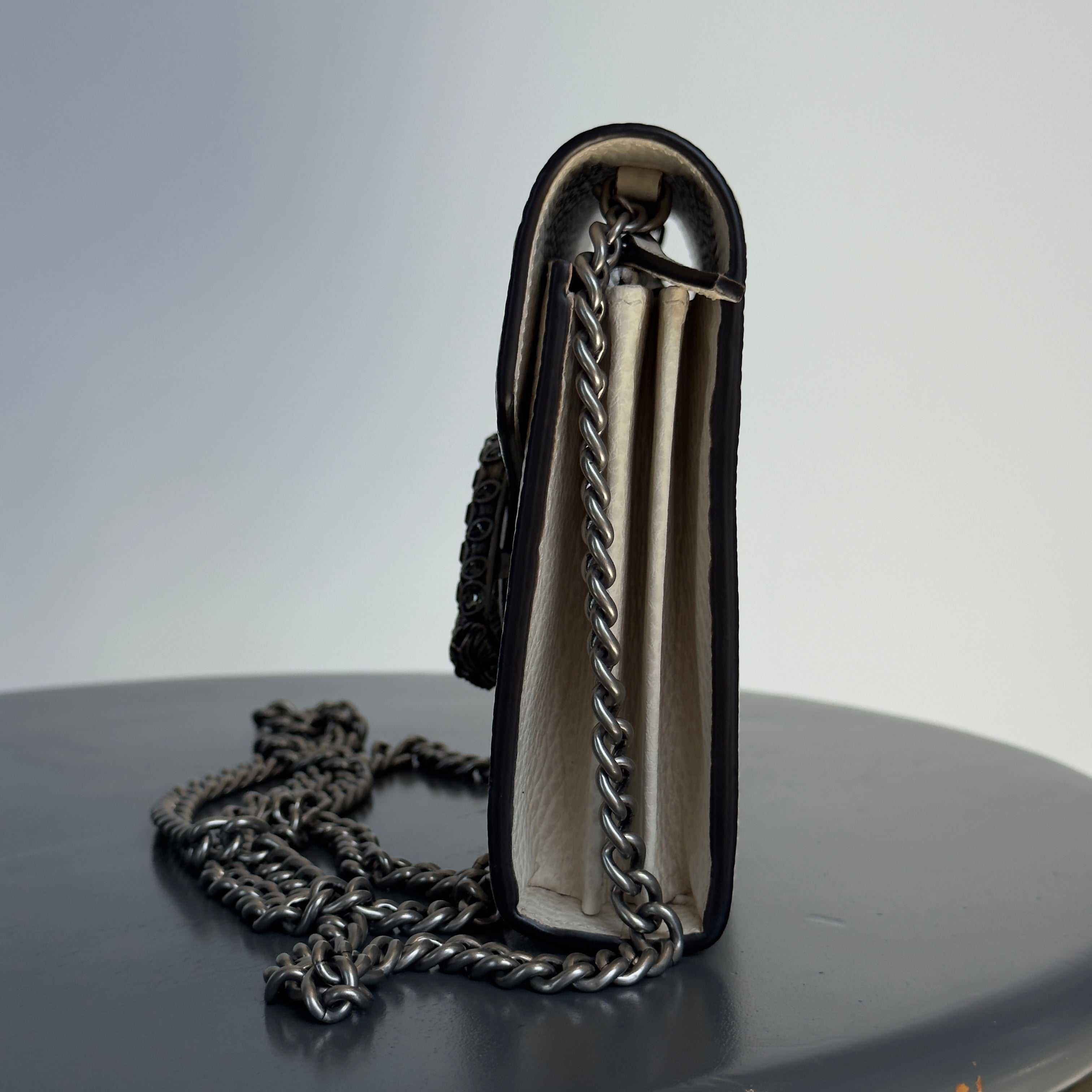 Gucci Dionysus Cream Shoulder Bag - Queen May