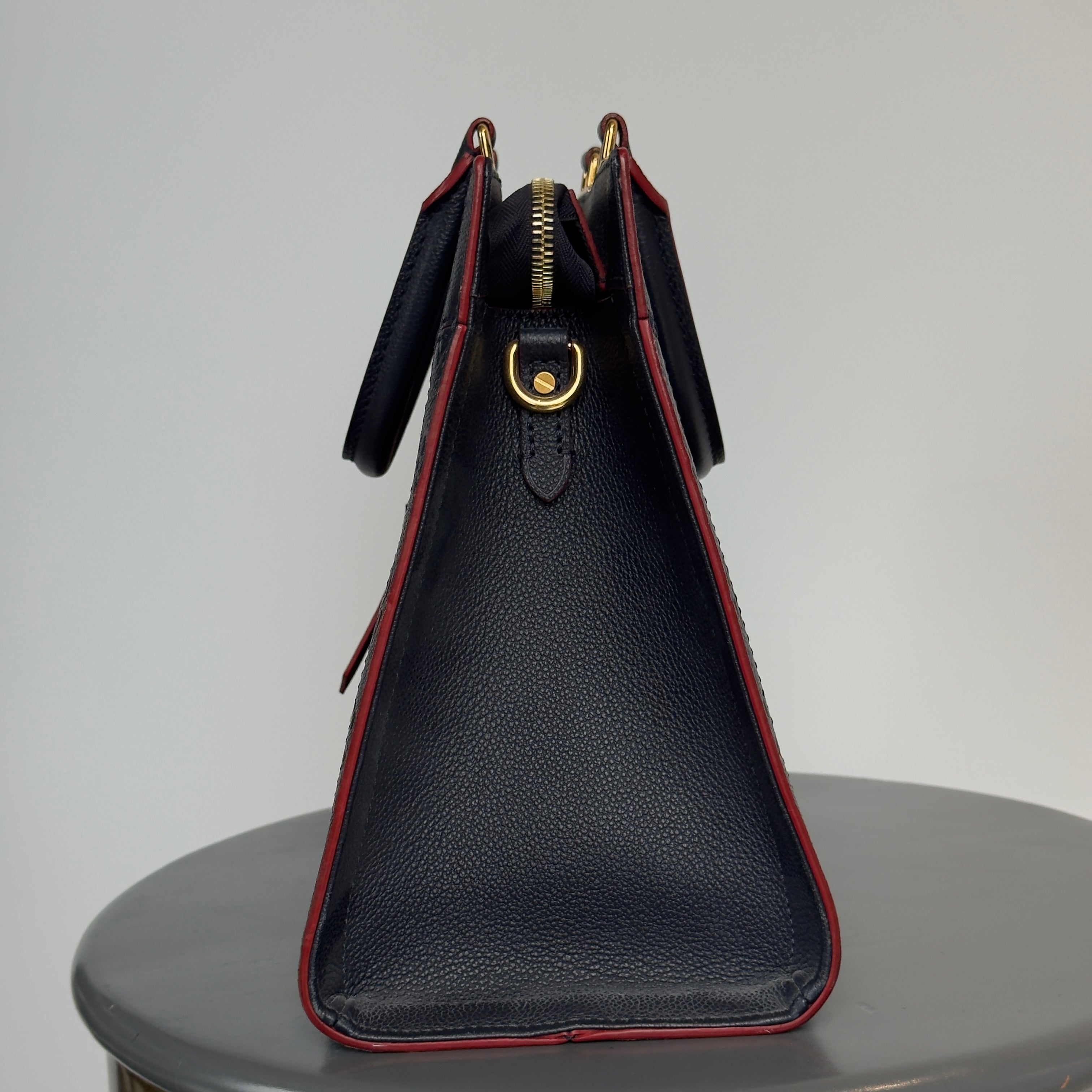 Louis Vuitton Sully Tote Monogram Navy MM - Queen May