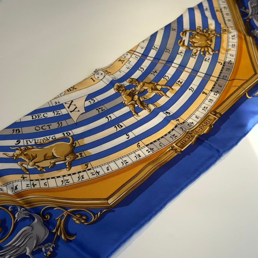 Hermes Astrology Constellation Scarf - Queen May