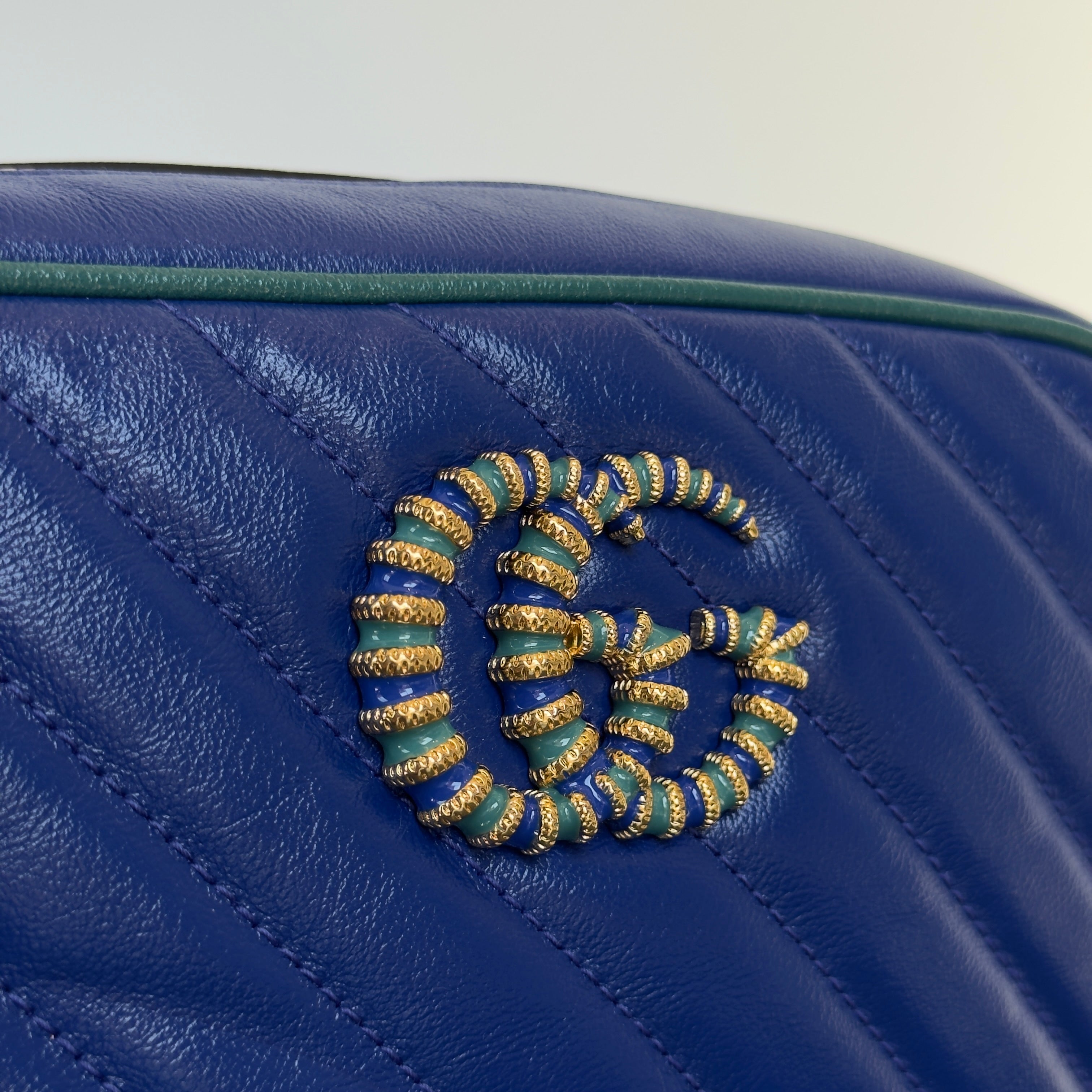 Gucci Azalea Calfskin Matelasse Marmont - Queen May