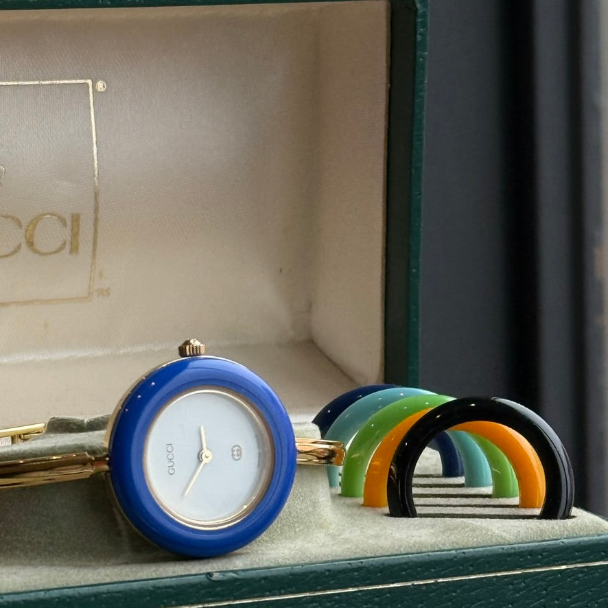 Vintage Gucci Bezel Watch - Queen May