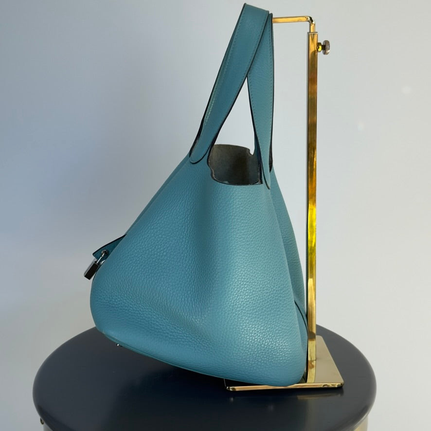 Hermes Picotin 22 Clemence Palladium Hardware - Queen May