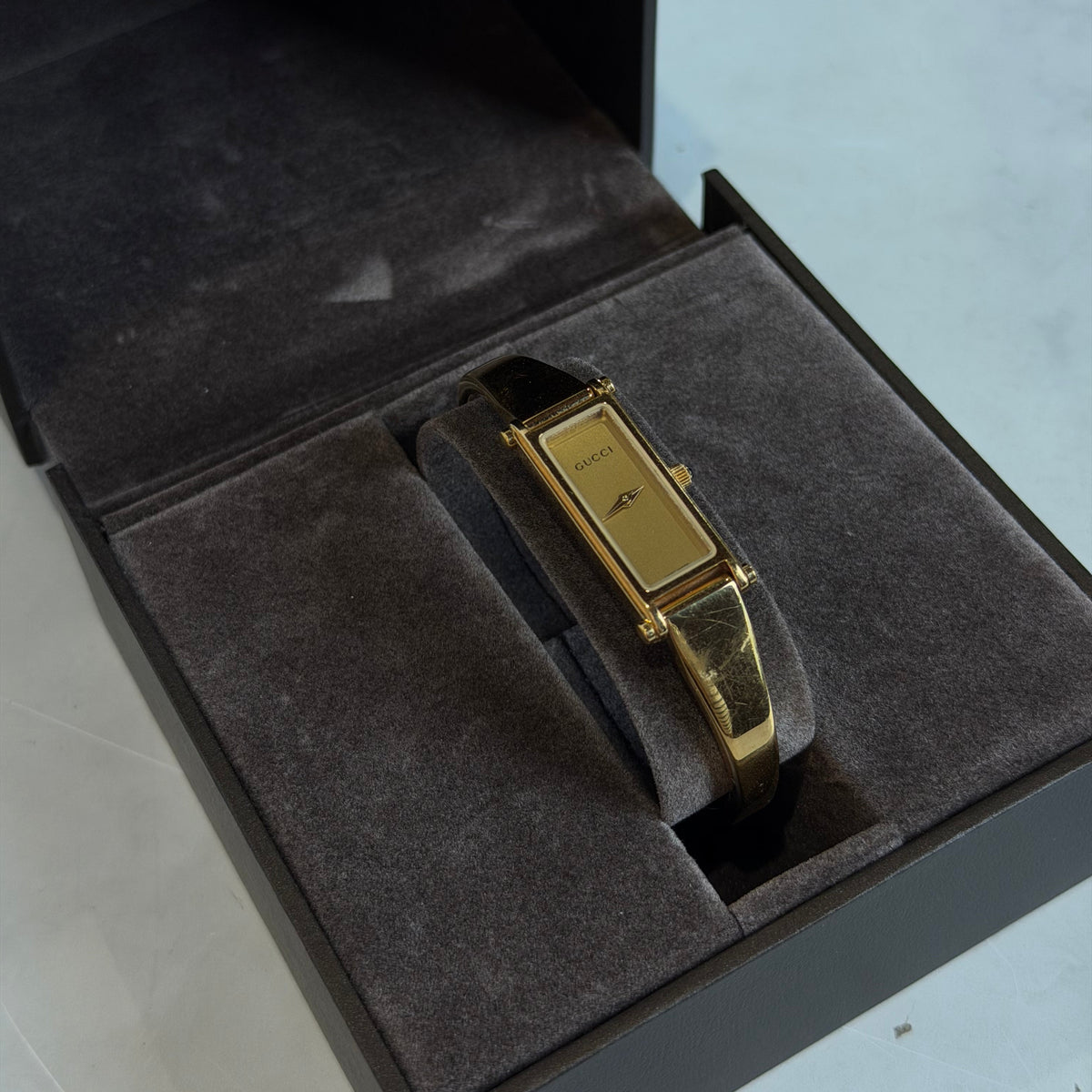 Gucci 1500L Gold Plated Watch - Queen May