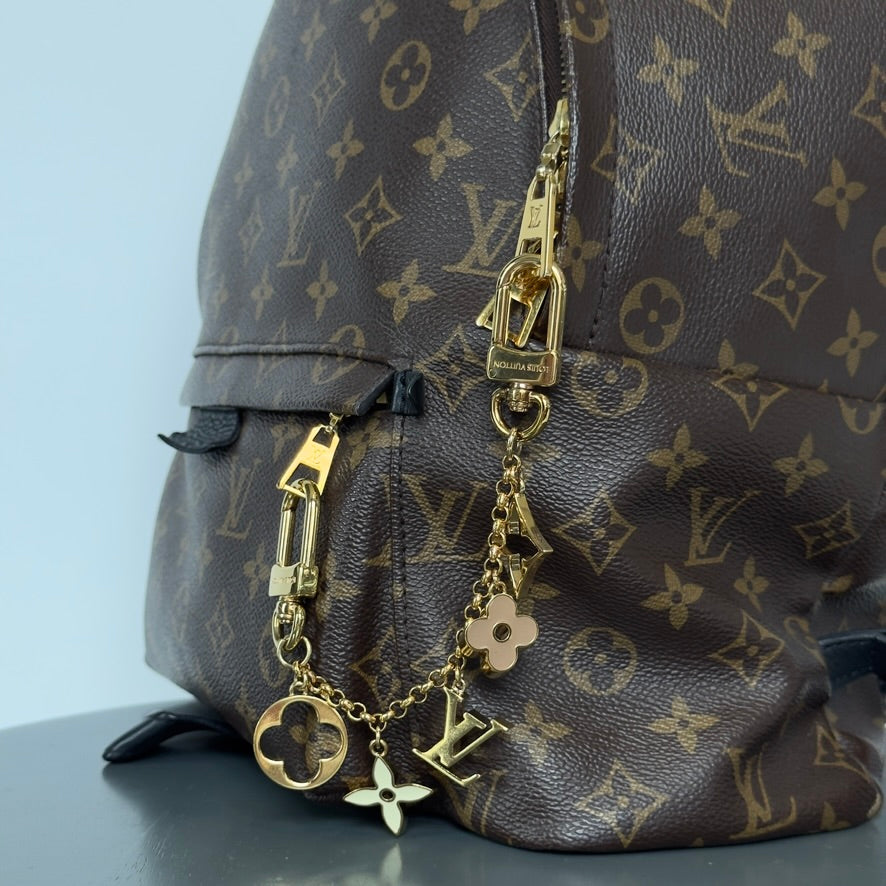 Louis Vuitton Fleur De Monogram Bag/Phone Charm - Queen May
