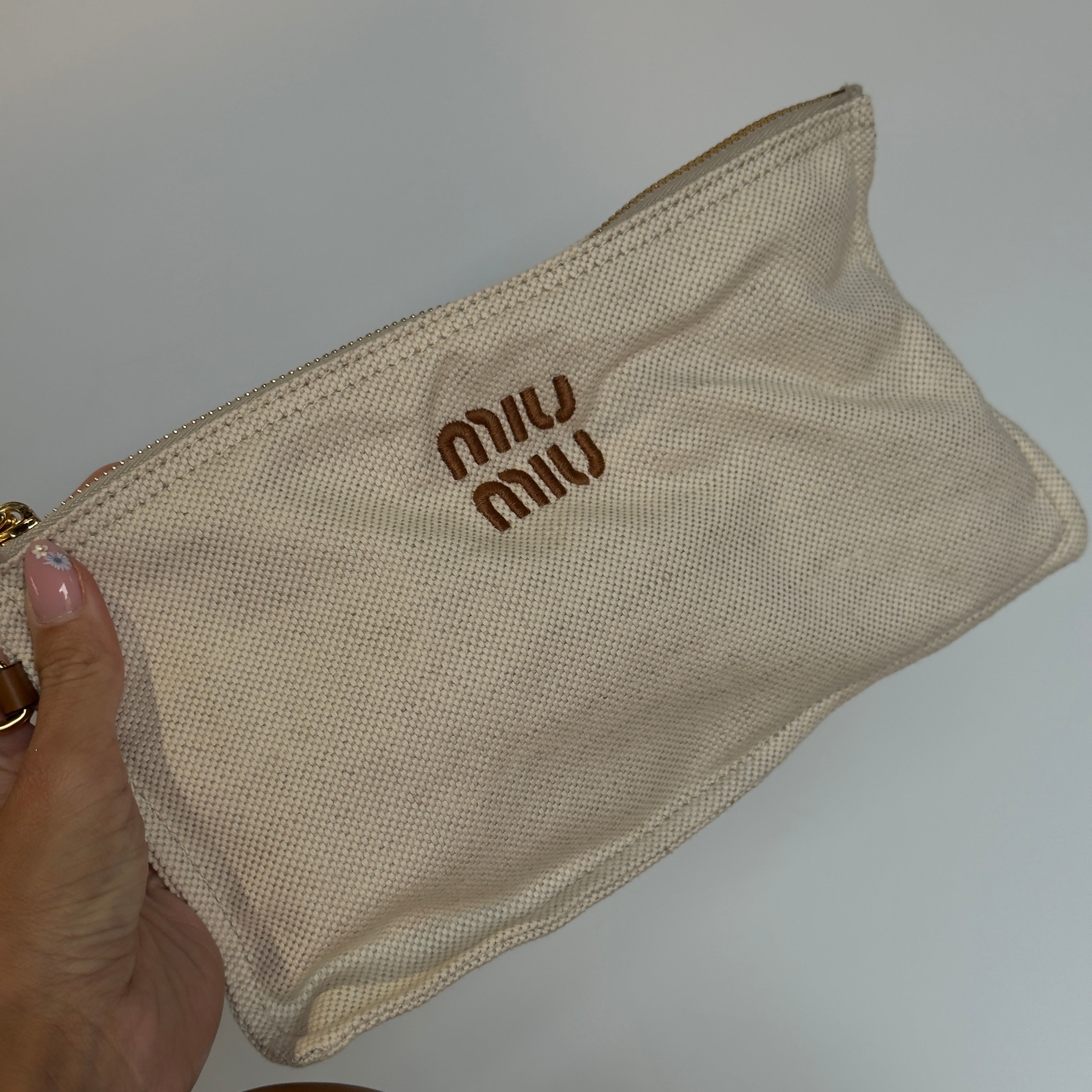 Miu Miu Rattan Basket Bag
