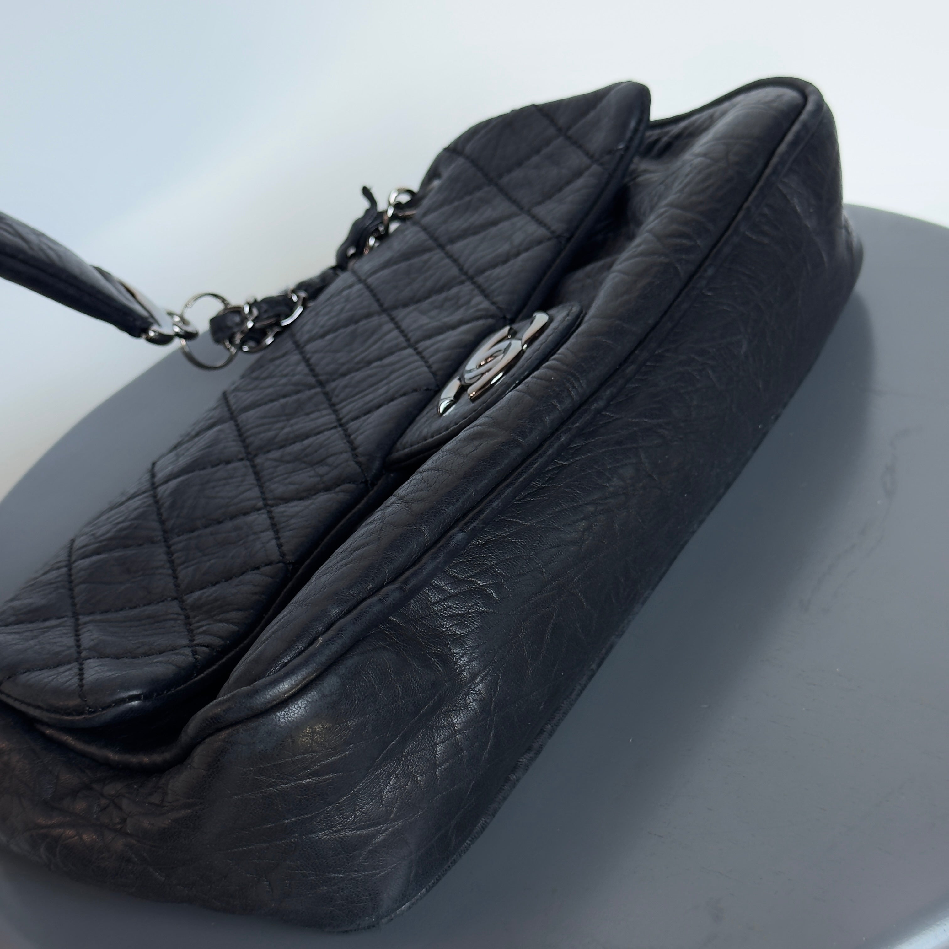 Chanel Lady Braid Flap Bag Black