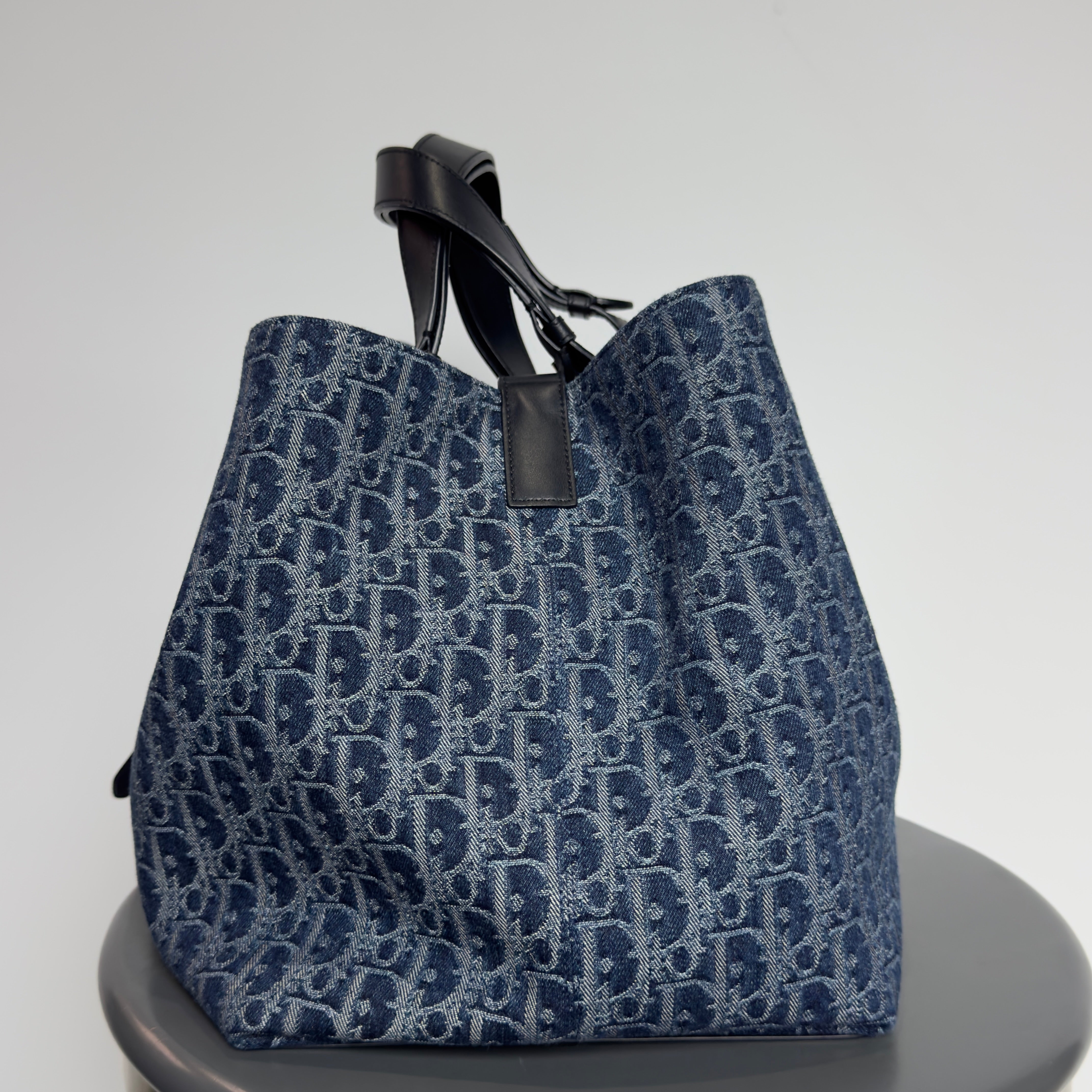 Christian Dior Jacquard Oblique Large Toujours Bag