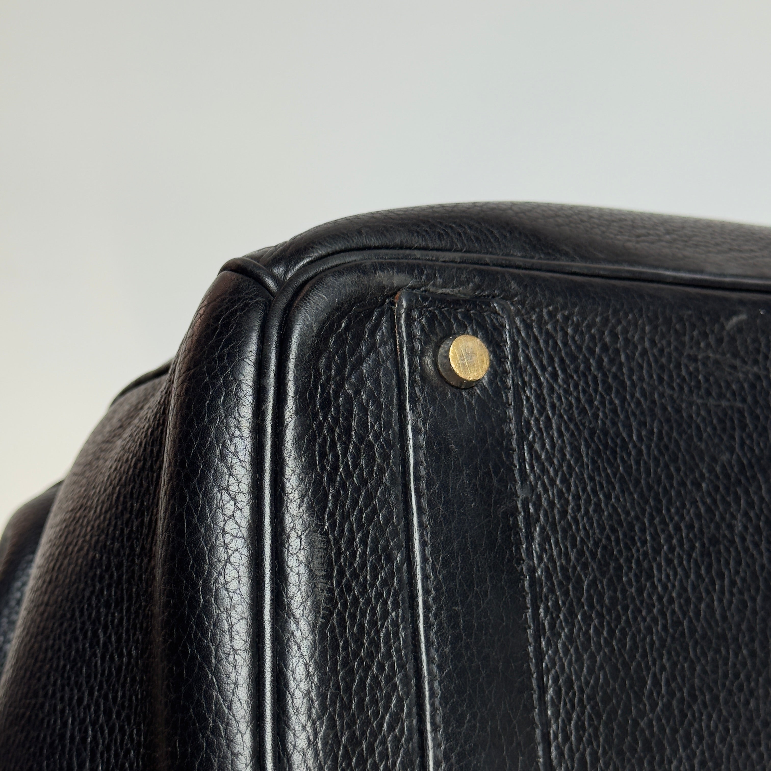 Hermes HAC 40 Black Togo Leather 2009 - Queen May