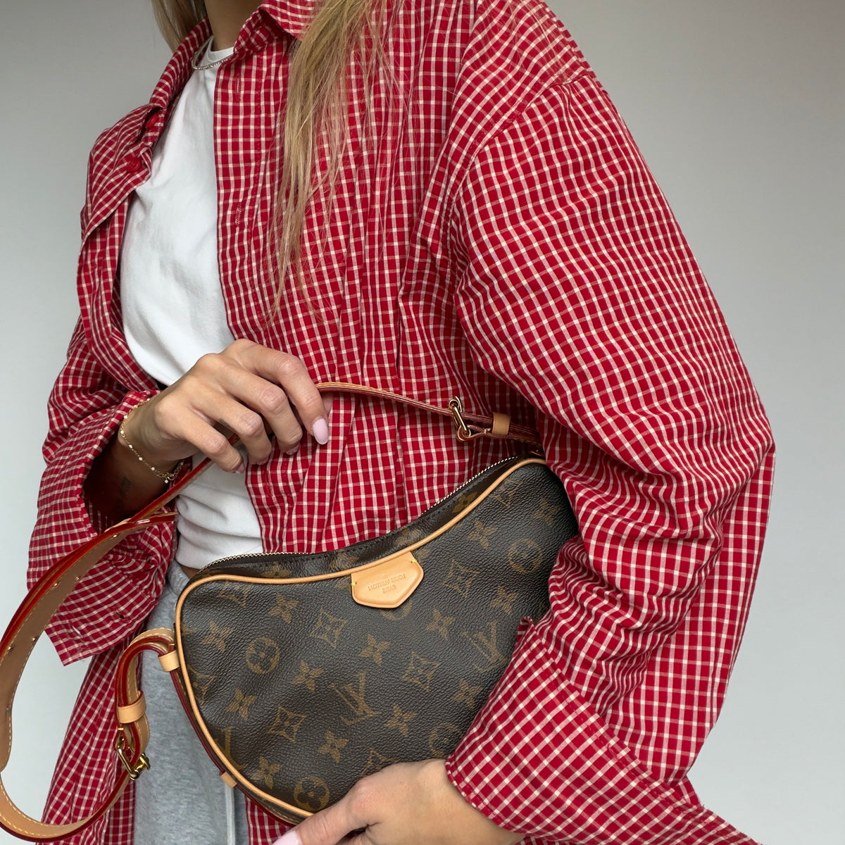 Louis Vuitton Monogram Croissant MM With Accessories Pouch