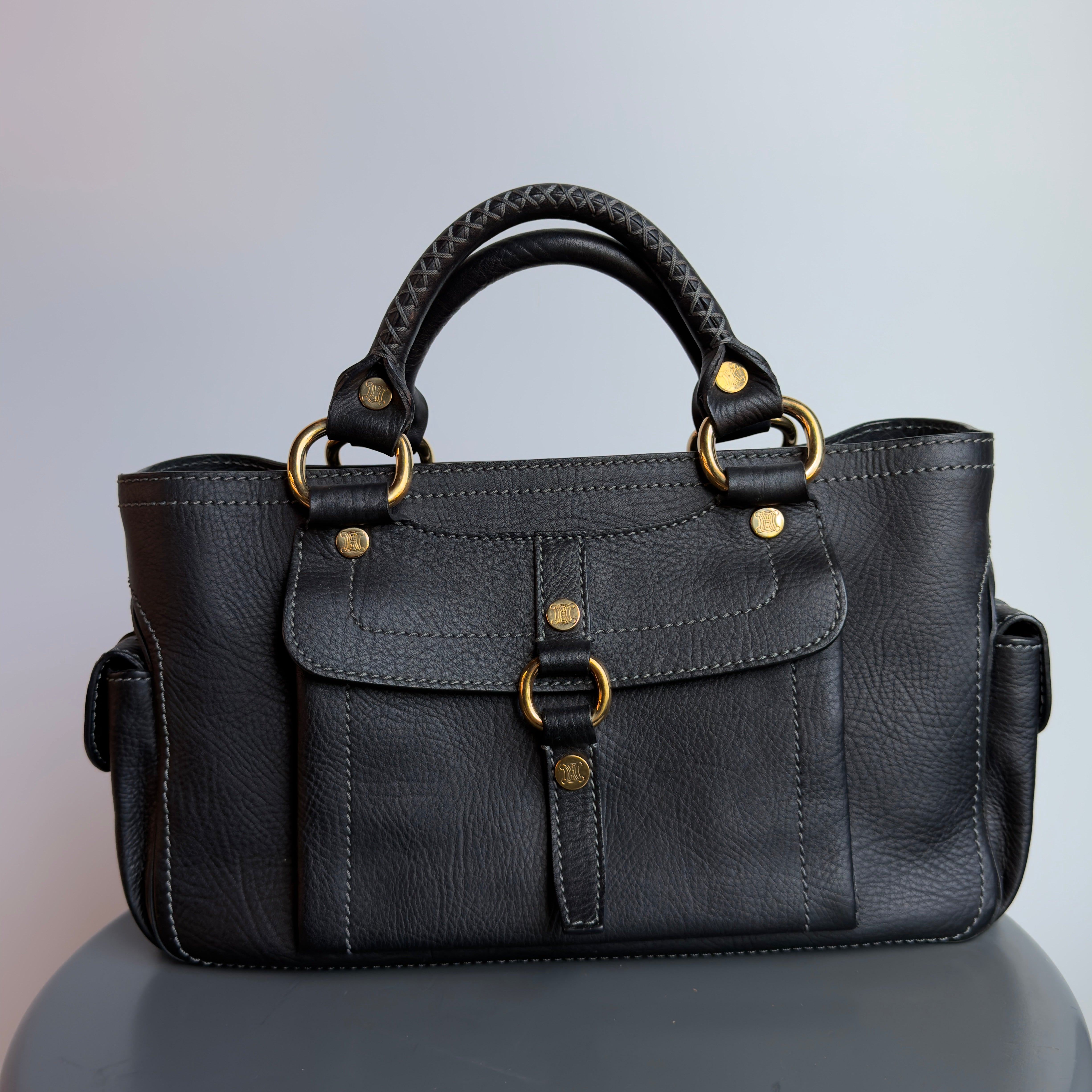 Celine Boogie Bag Black