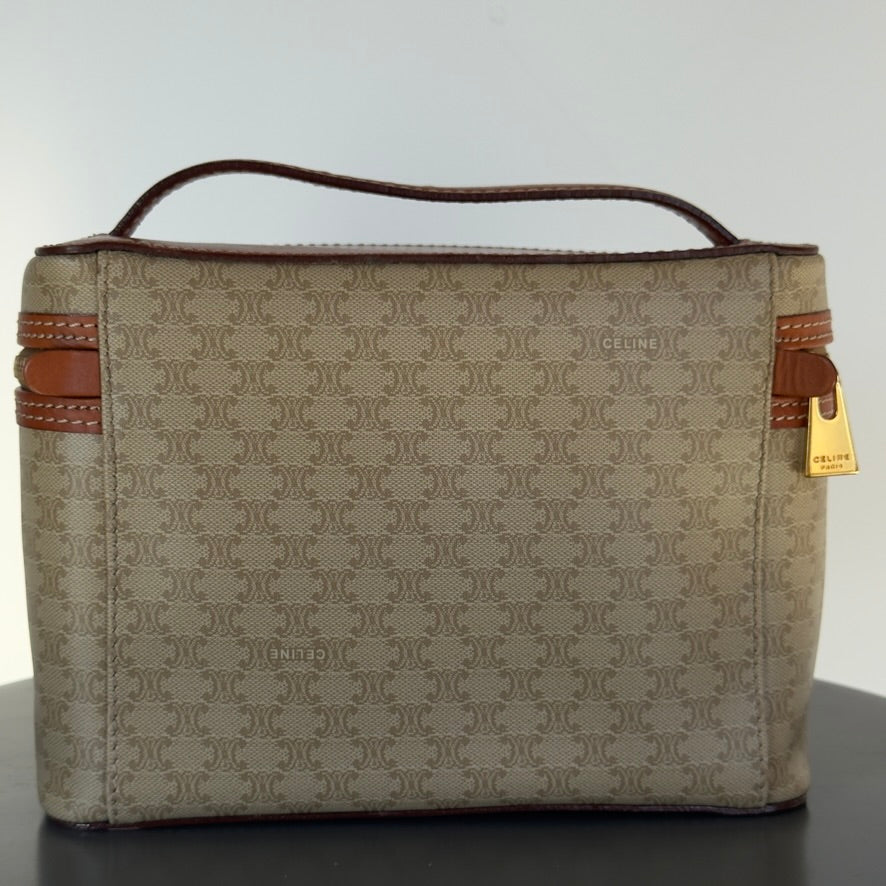 Celine Macadam Canvas Vanity Case - Queen May