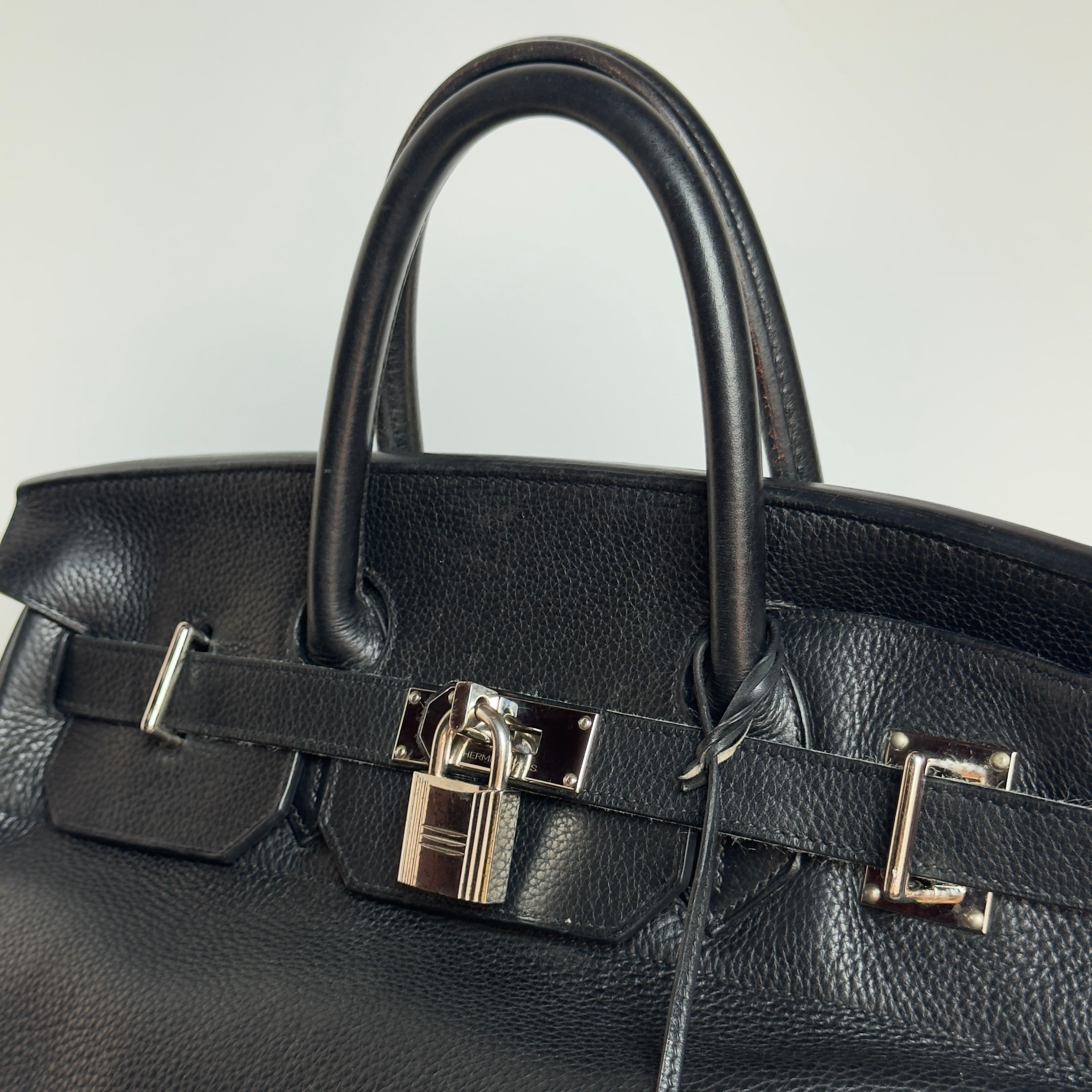 Hermes HAC 40 Black Togo Leather 2009 - Queen May