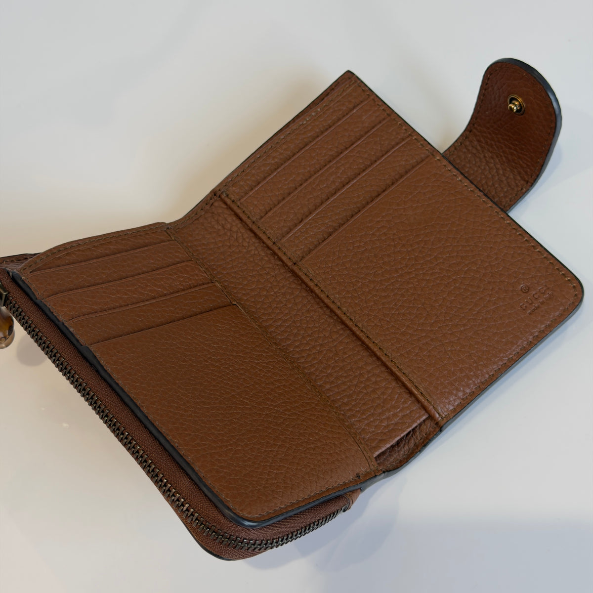 Gucci Medium Bamboo Double G Wallet