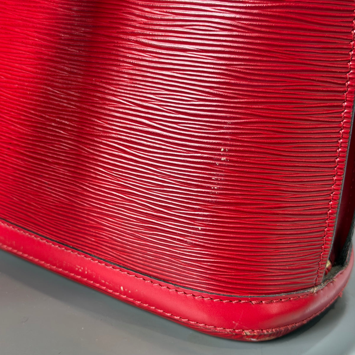 Louis Vuitton Red Epi Leather Lussac