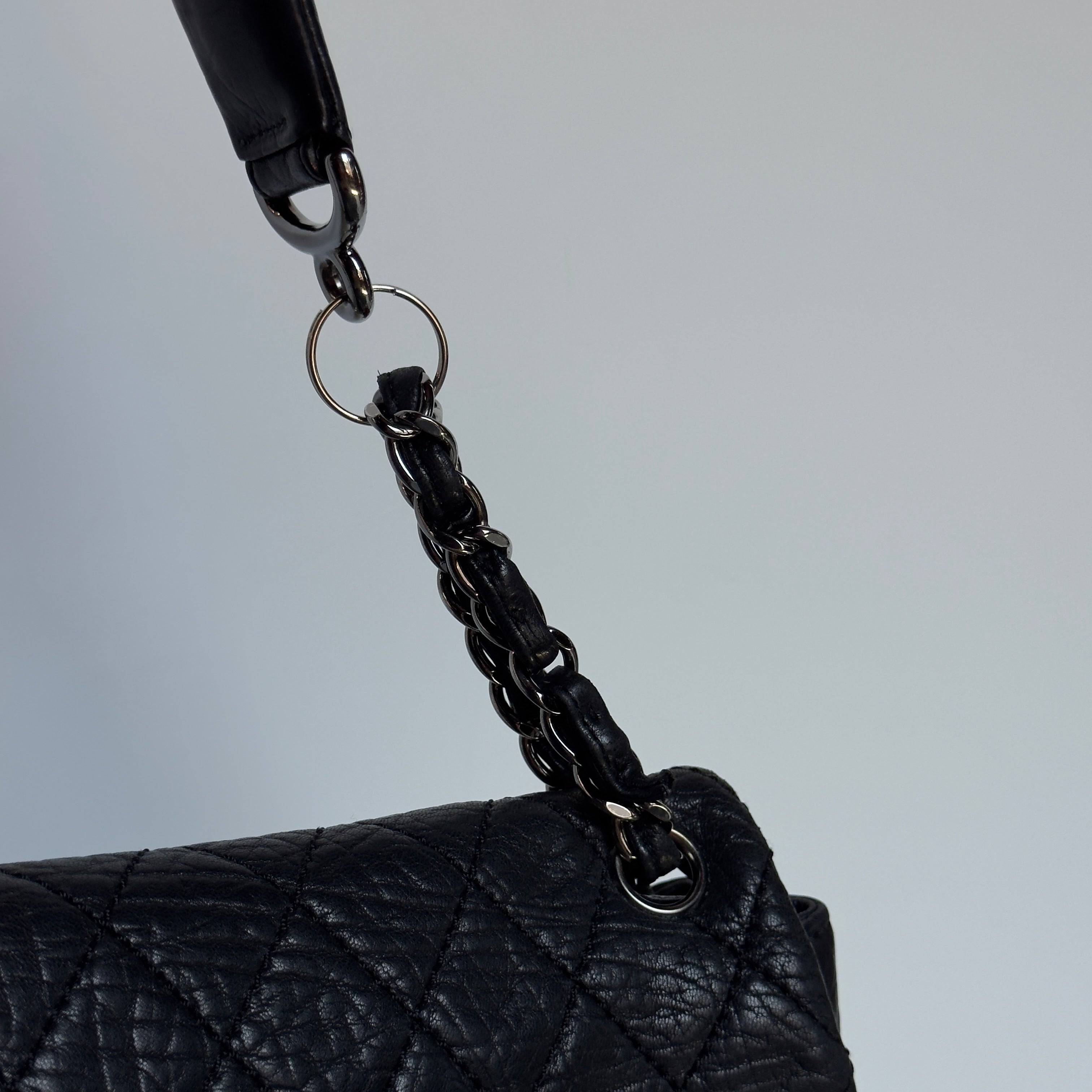 Chanel Lady Braid Flap Bag Black