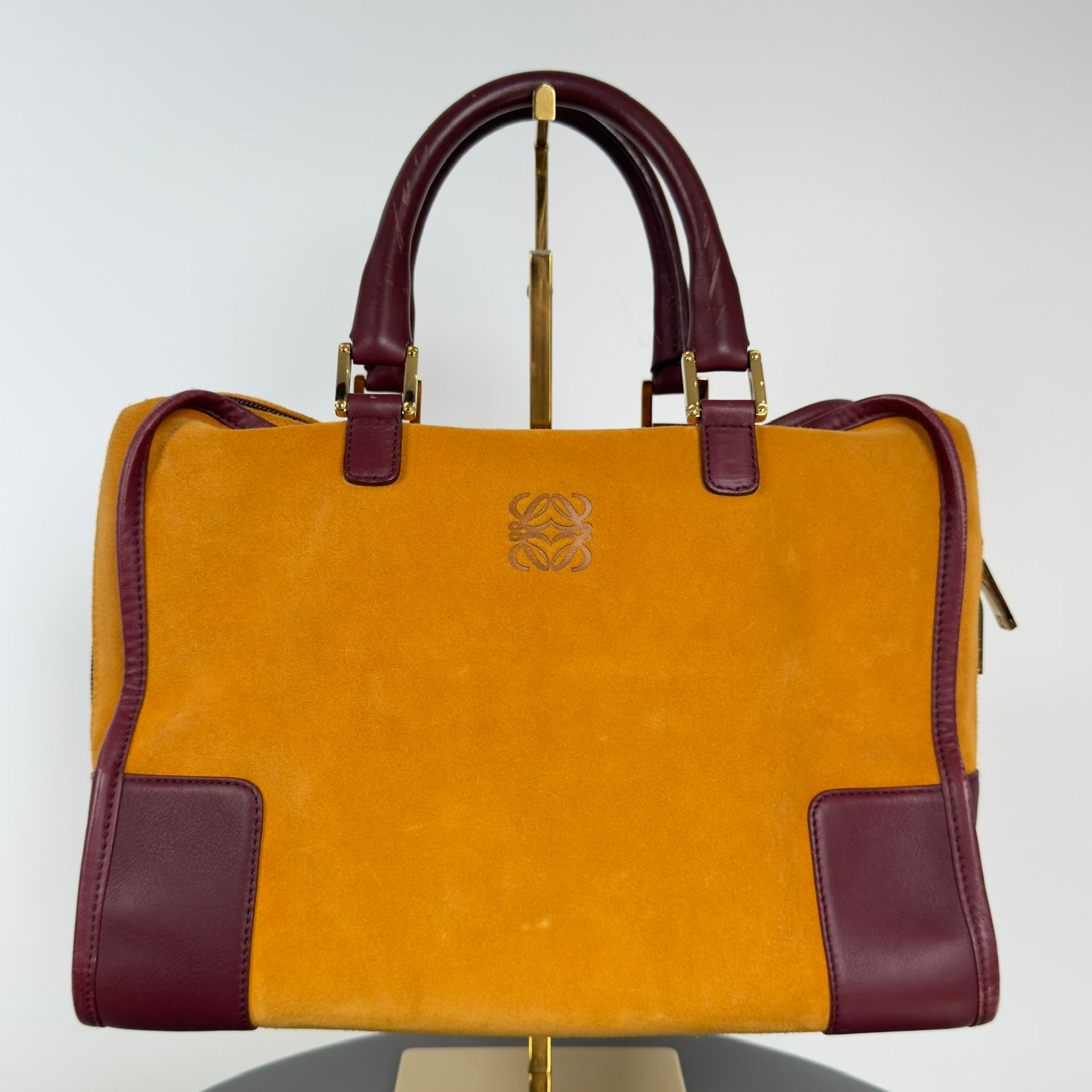 Loewe Suede Anagram Amazona 40 - Queen May